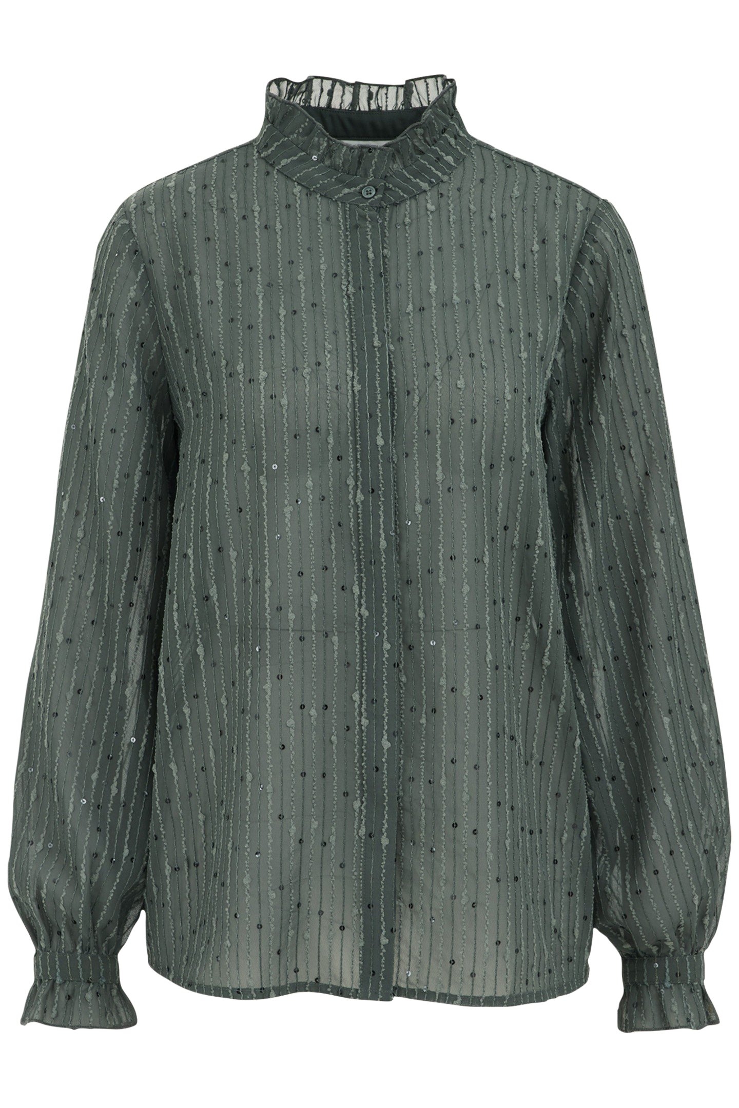 BLOUSE OLIVE GREEN 4