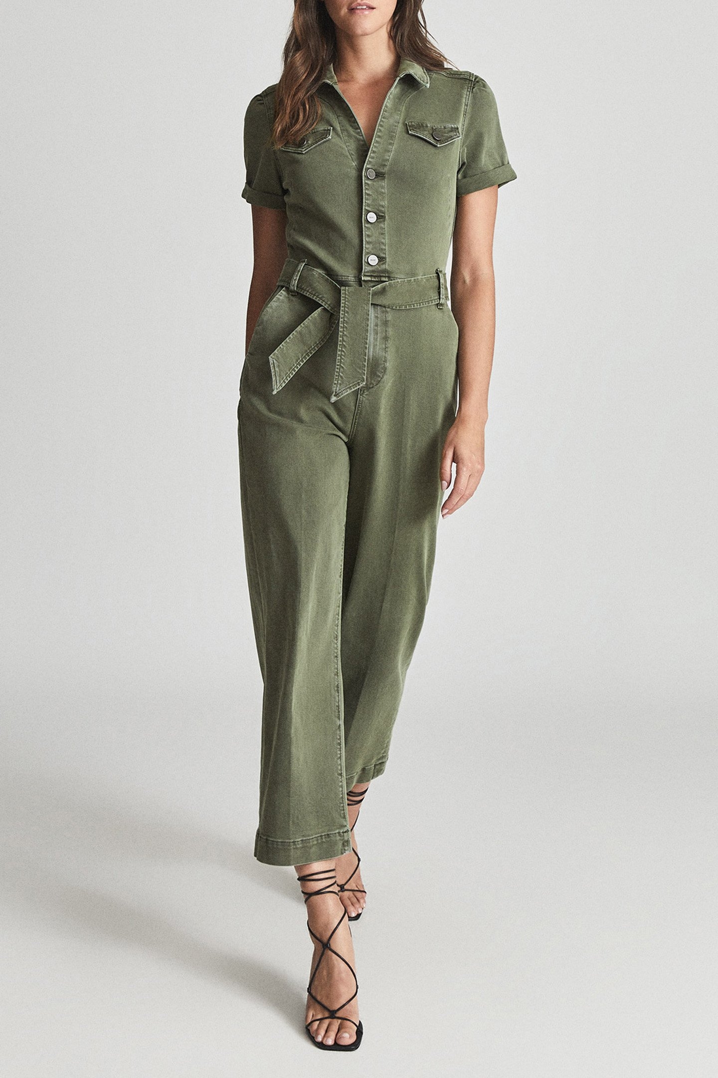 ANESSA-SHORT SLEEVE ANESS GREEN 4