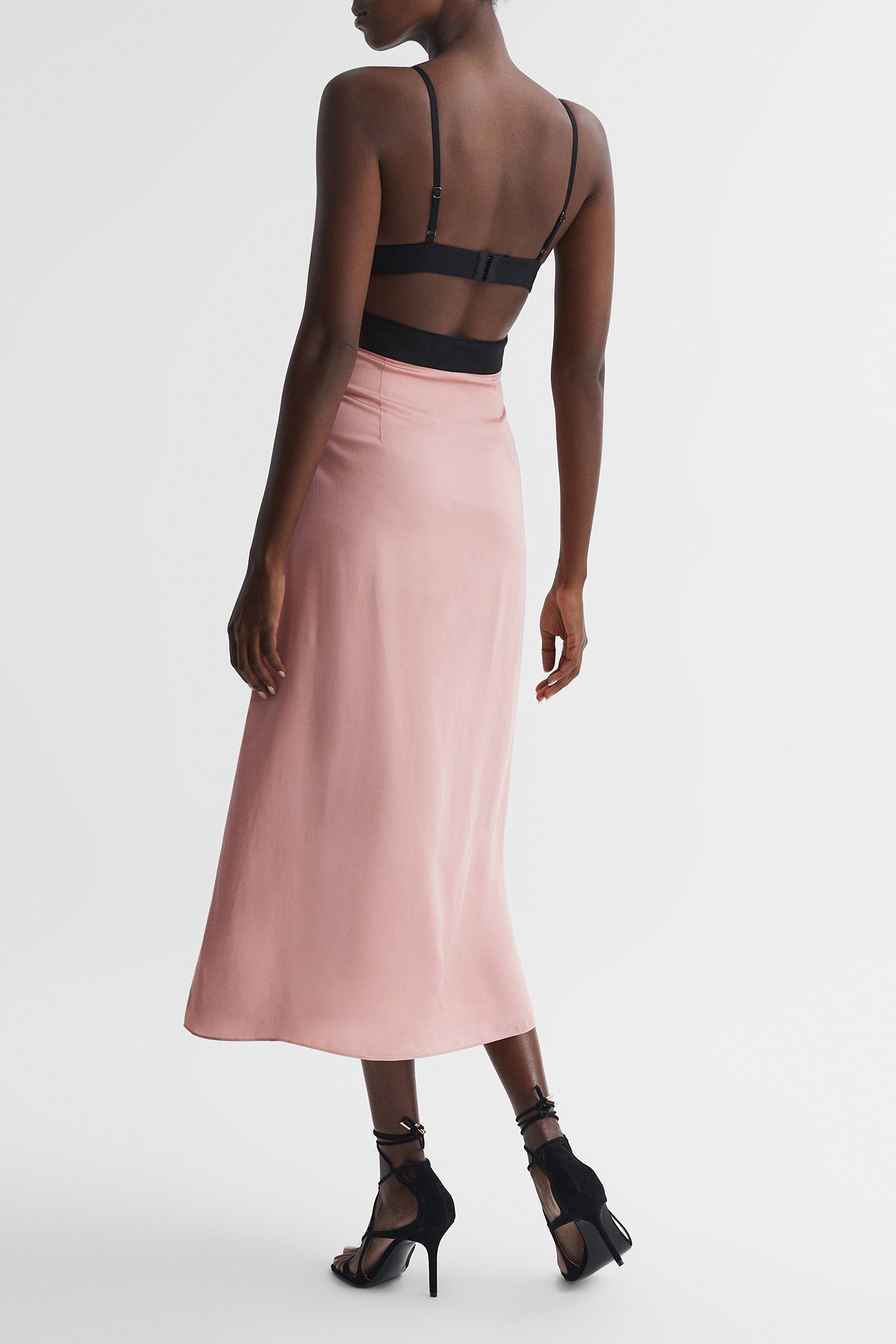 CARA-CUT OUT SLIP DRESS PINK 2