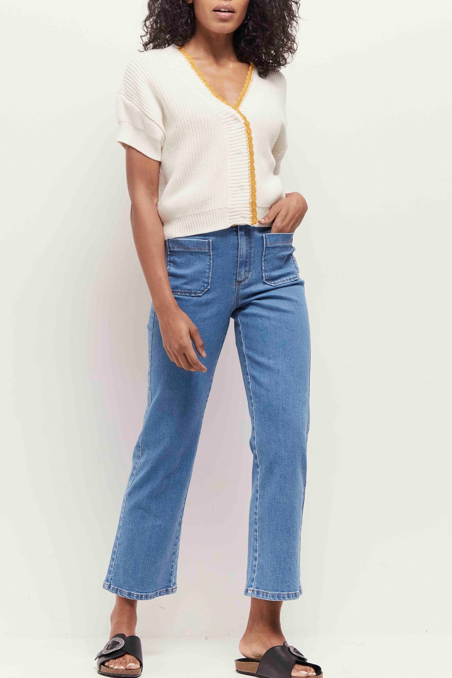 LE WILONA - JEAN BOOTCUT BABY BLUE WATERLESS BABY BLUE 1