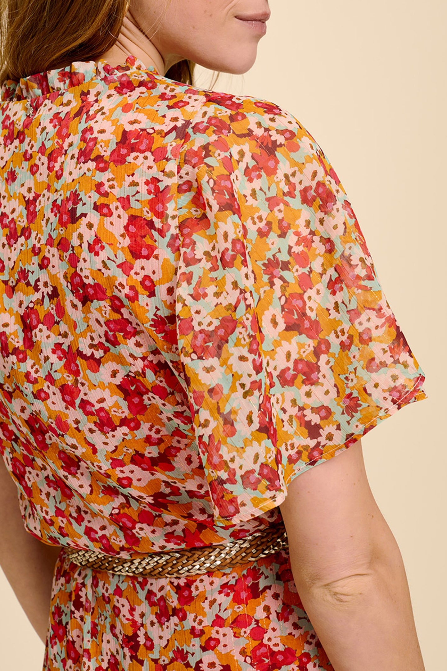 RELAY _ BLOSSOM MIDI DRESS WITH MULTICOLOURED FLORAL PRINT B 6