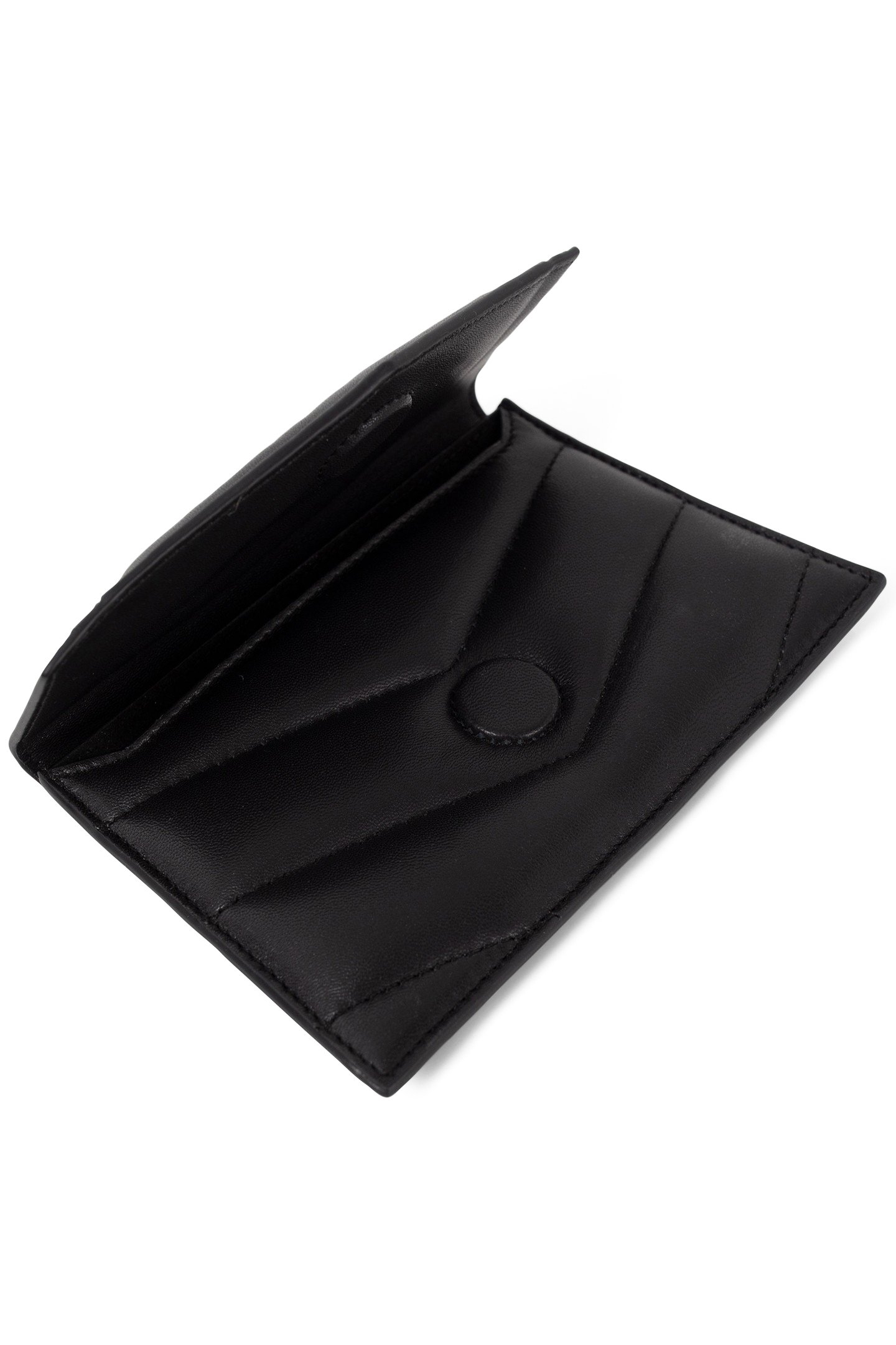 BLACK QUILTED LEATHER THE 1 TIMELESS MEDIUM POCKET 2