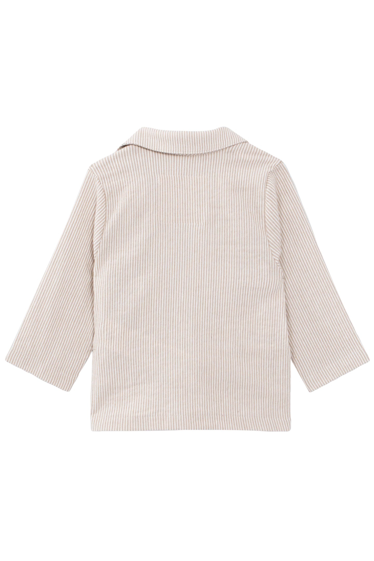 BABY BOYS’ BEIGE STRIPED SUIT JACKET 2