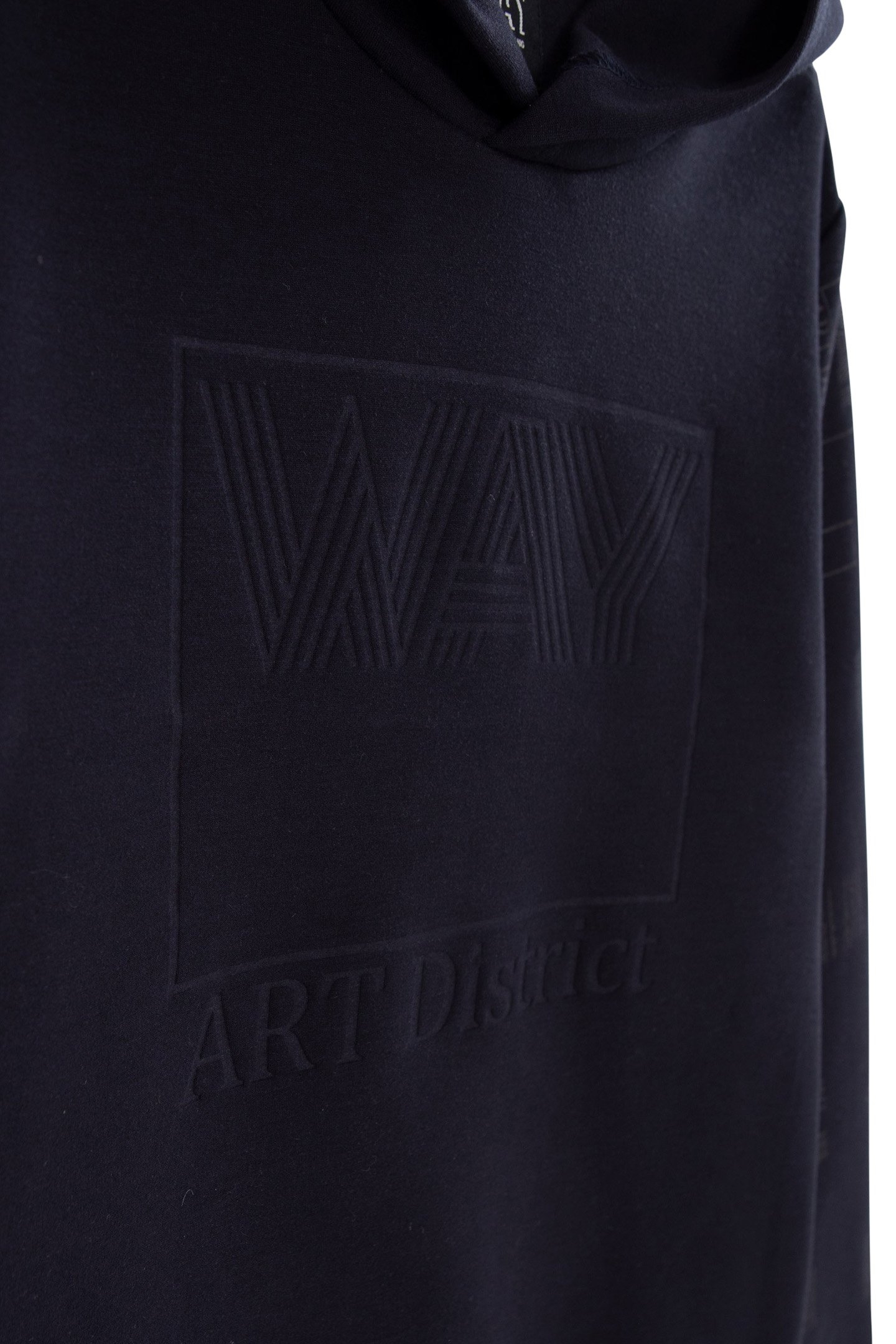 BOY’S NAVY PRINT HOODIE WITH TONE-ON-TONE ARTY PRINT 7