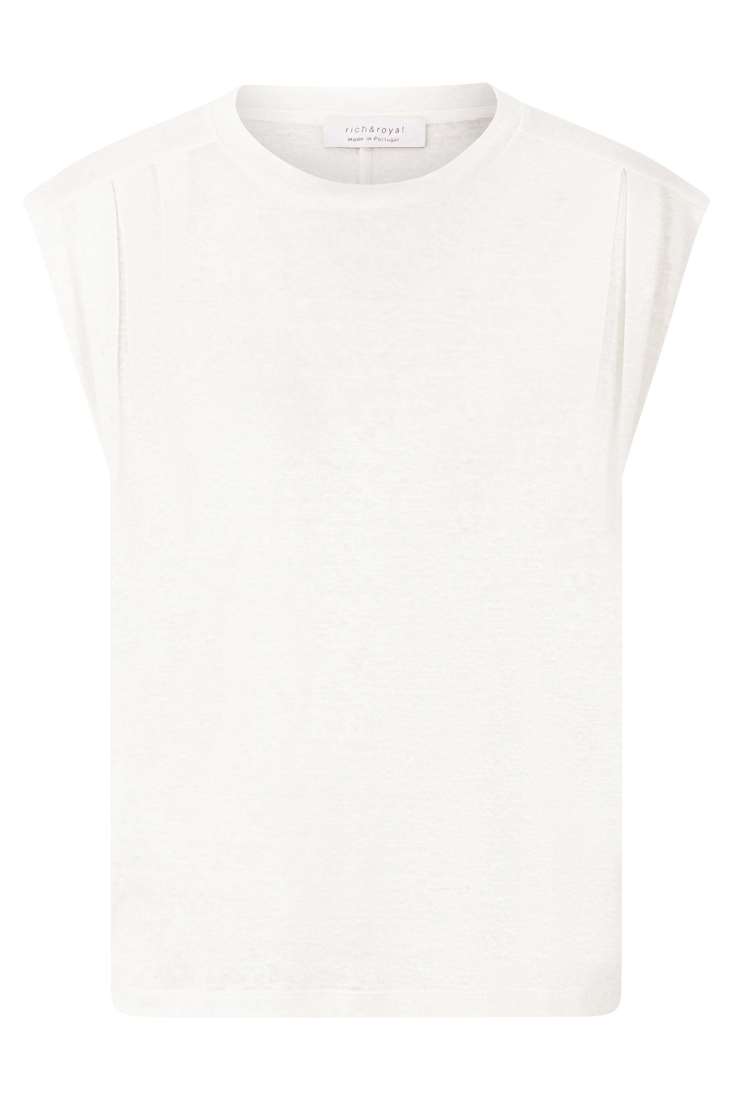 UNI LINEN TOP WHISPER WHITE 4
