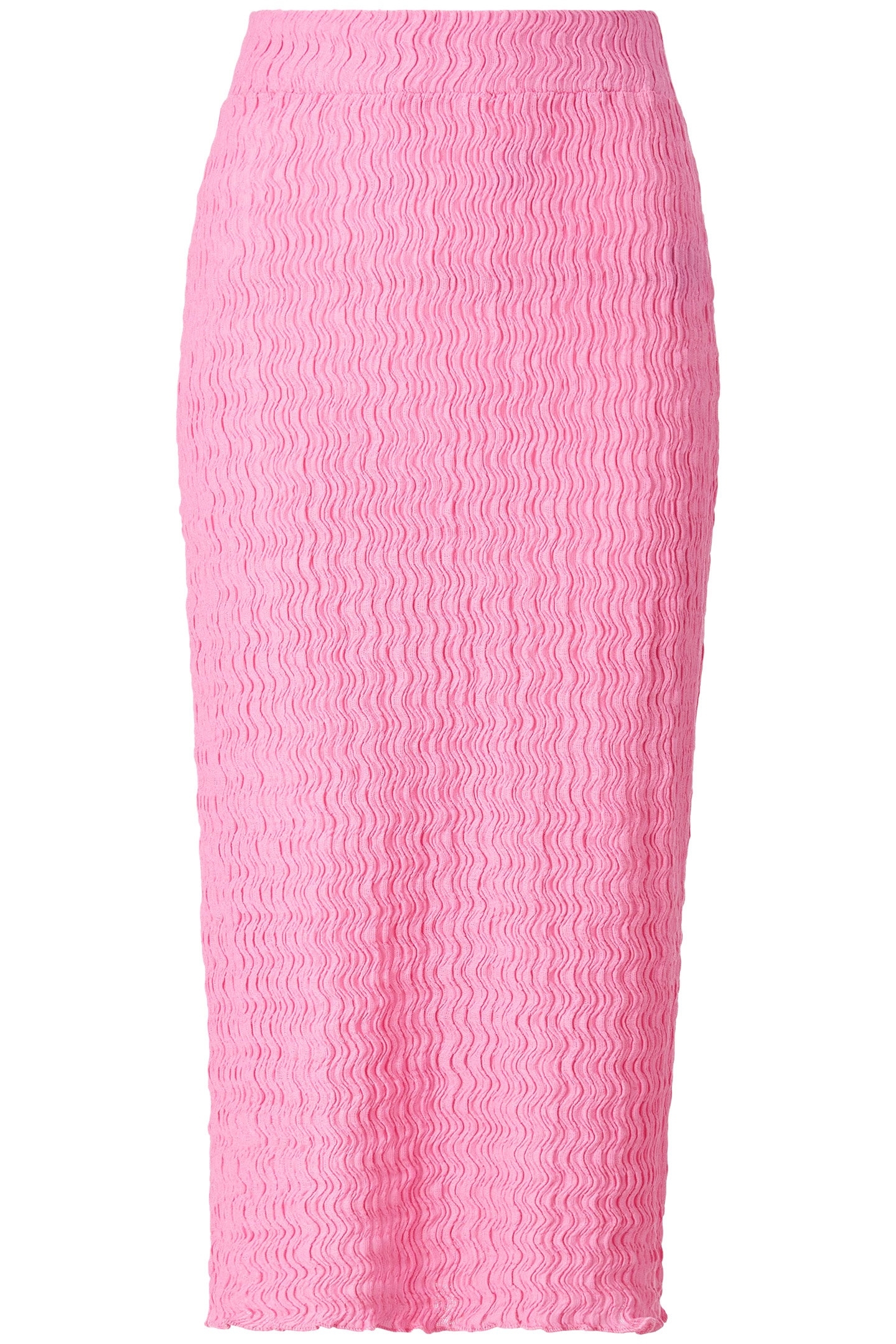 CRINKLED PENCIL SKIRT SORBET PINK 4
