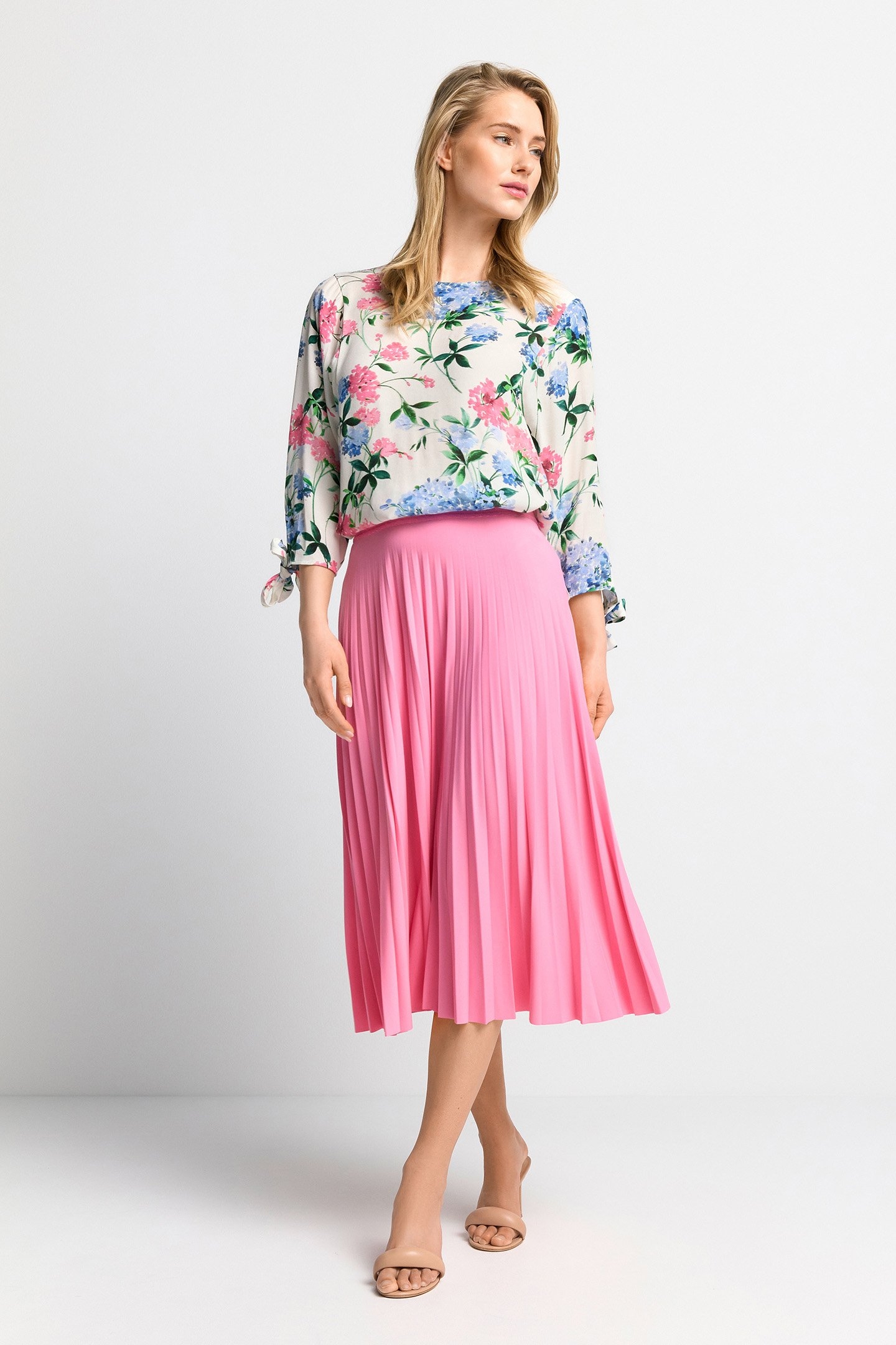 PRINTED BLOUSE WHISPER WHITE 1