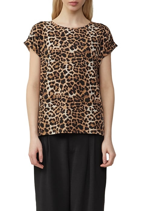 S.OLIVER-QS T-SHIRTS GREY/BLACK 1