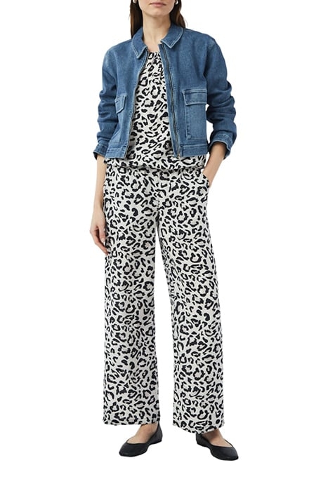 COMMA BLOUSES GREY/BLACK 4