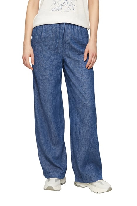 S.OLIVER PANTS BLUE-DENIM 1