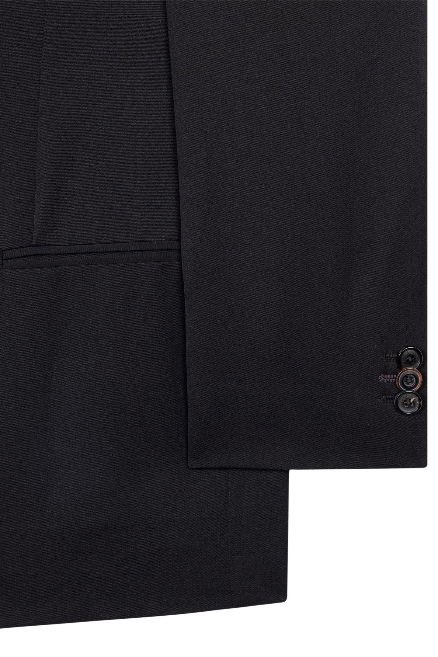 GENTS TAILORED FIT 2 BTN JACKET BLACK 3