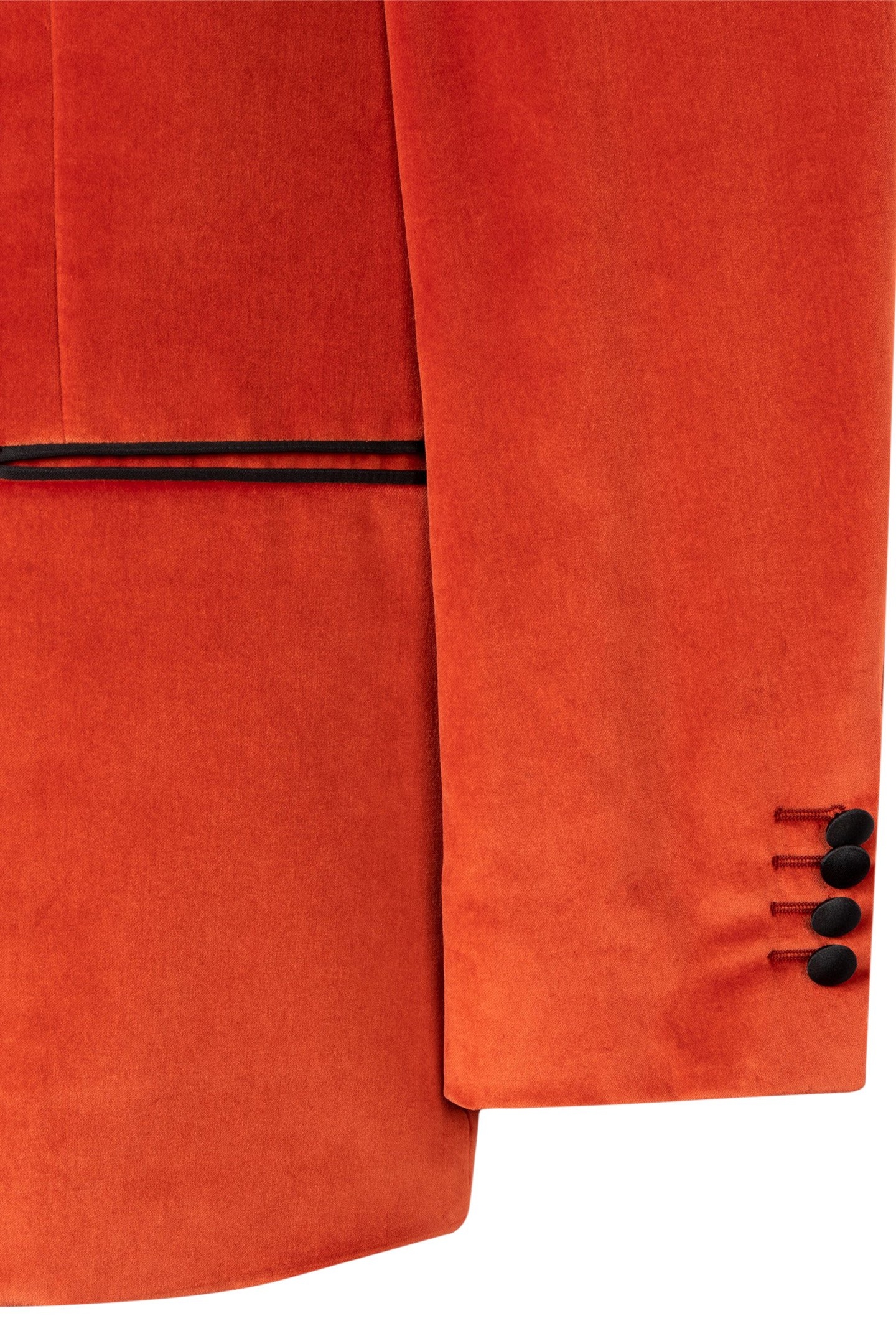 MENS 2BTN JACKET DARK RUST 8