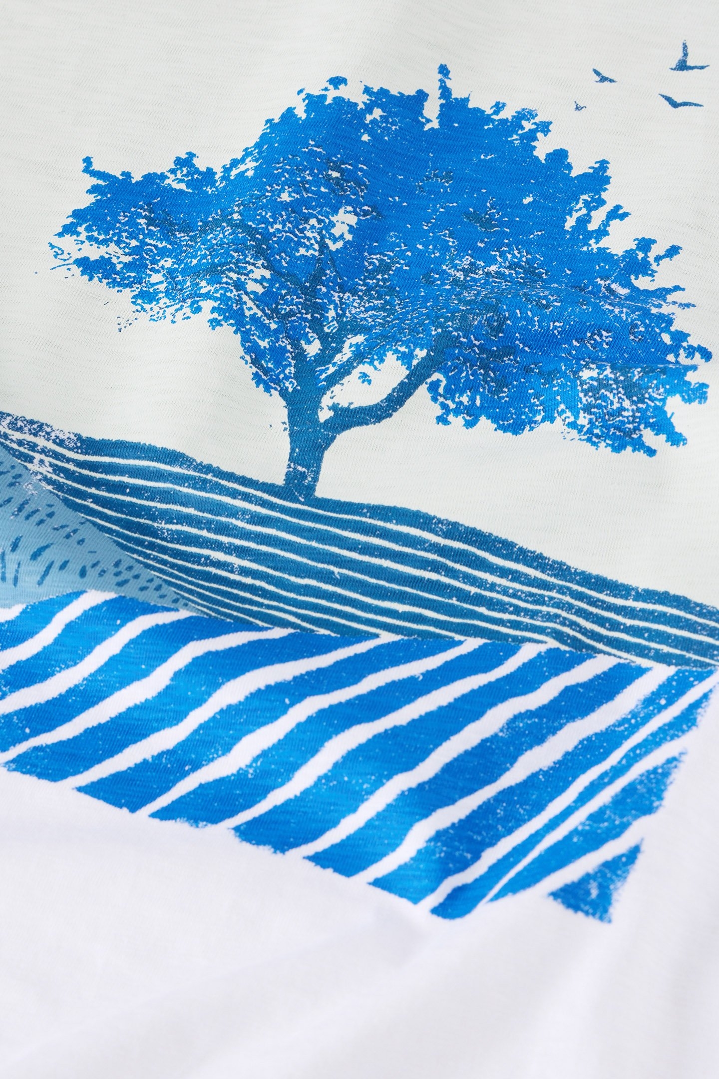 INDIGO TREE GRAPHIC TEE IVORY PRINT 6