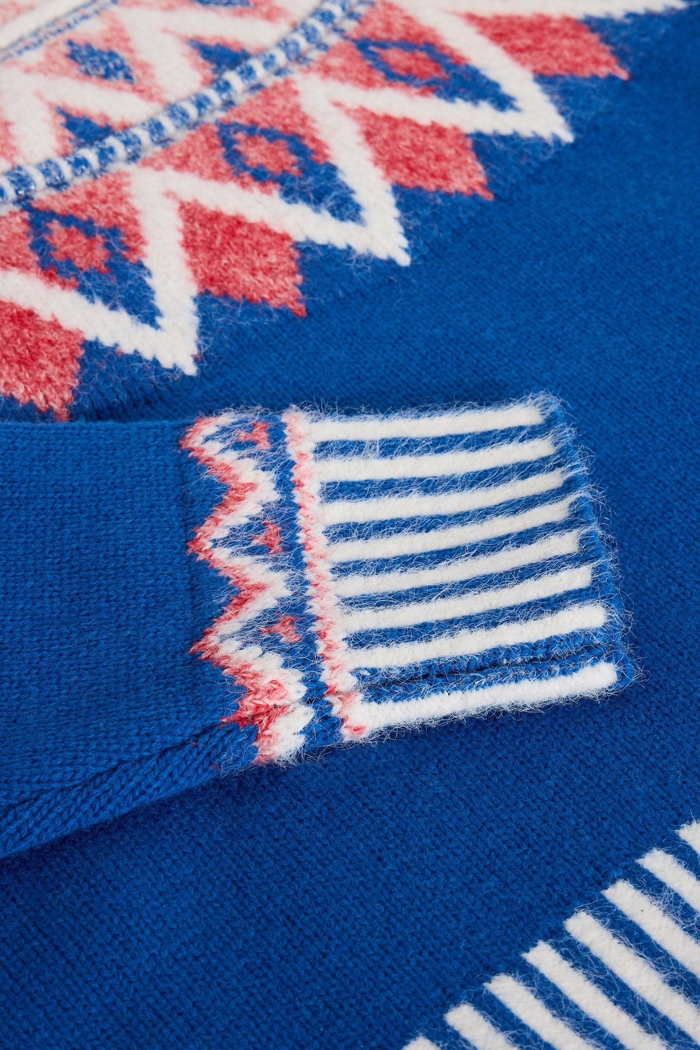 SAPPHIRE FAIRISLE JUMPER BLUE MULTI 6