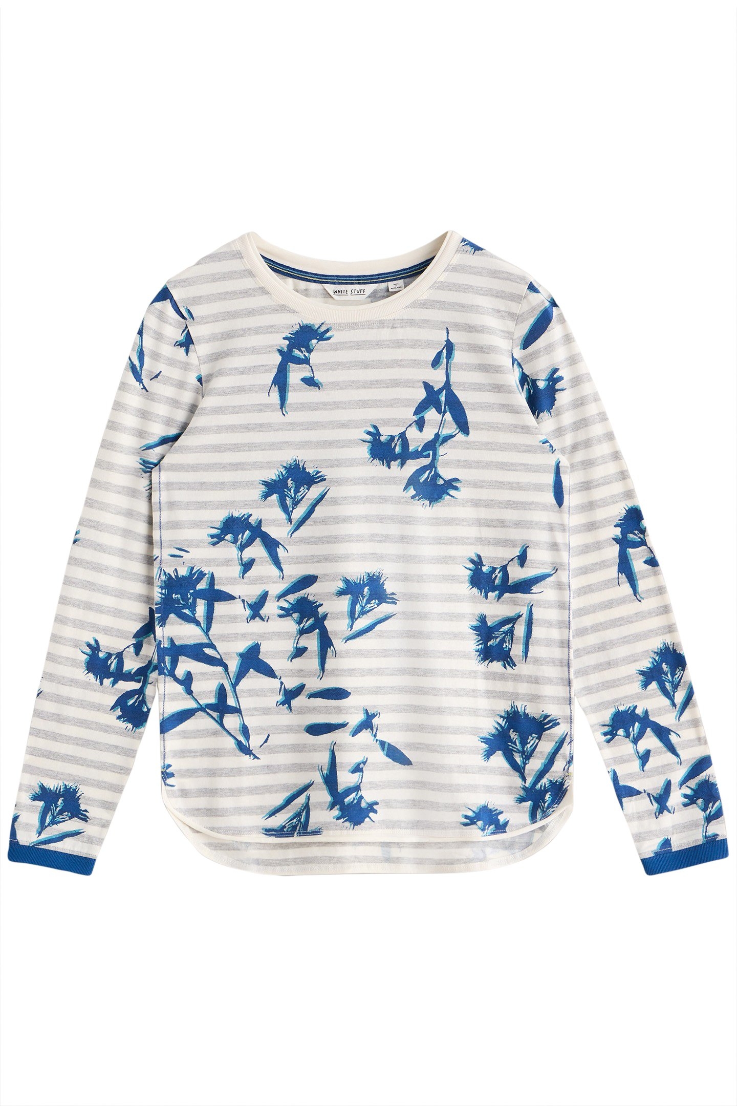 CLARA LS TEE NATURAL MULTI 3