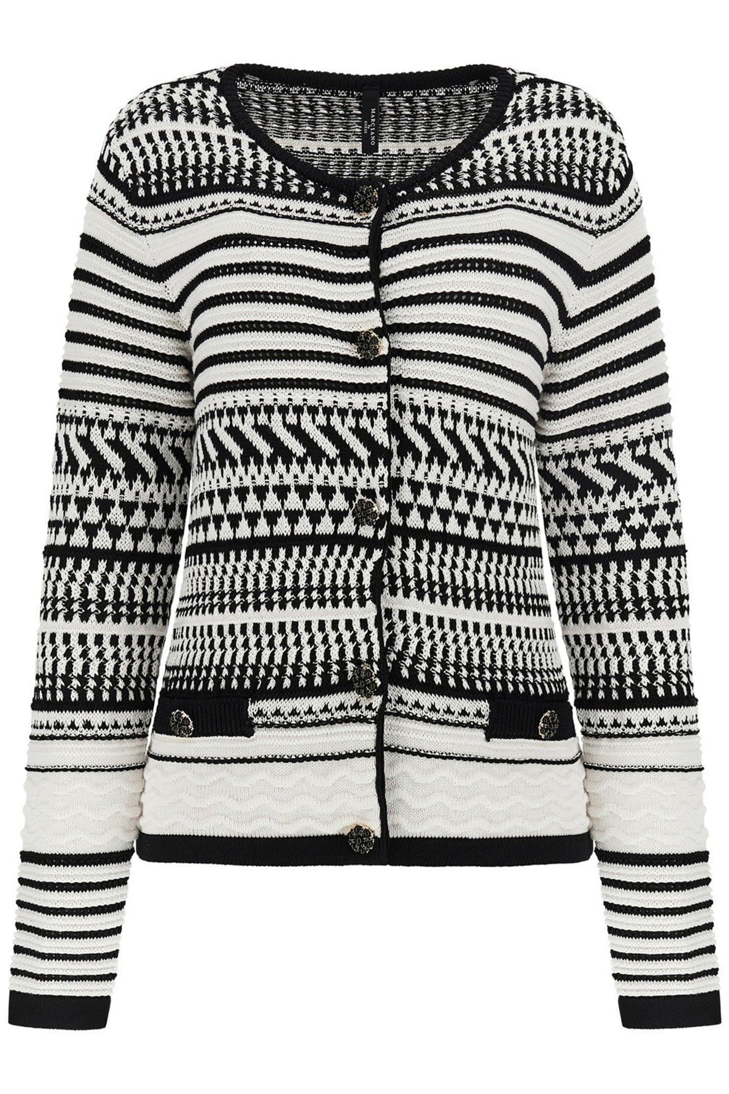 ARIANNA STITCHED CAR EGGSHELL AND BLACK 4