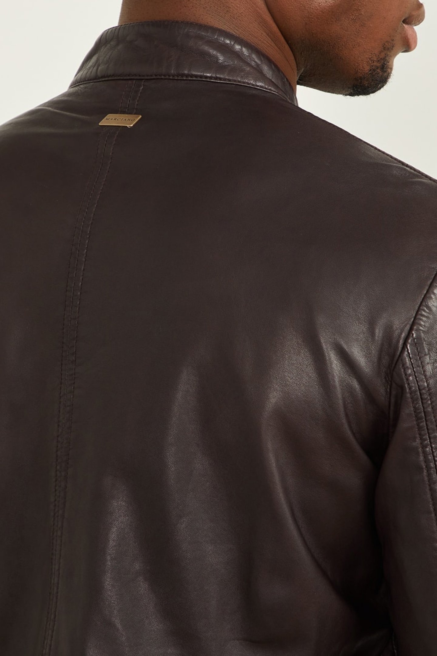 REAL LEATHER JACKET CHOCOLATE BROWNIE 7