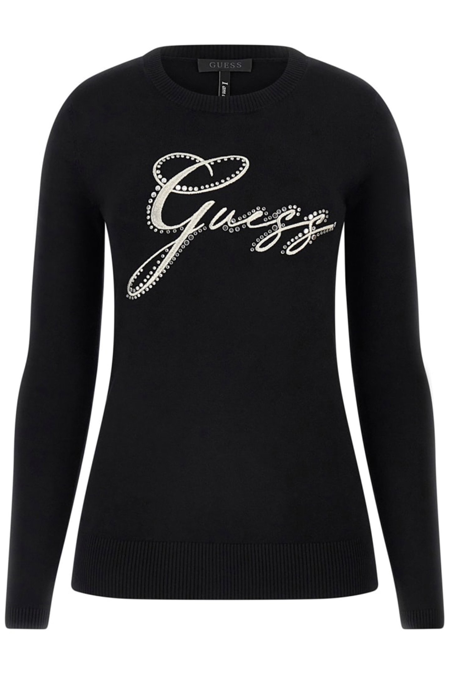 OLIVE LOGO RN LS SWT JET BLACK A996 4