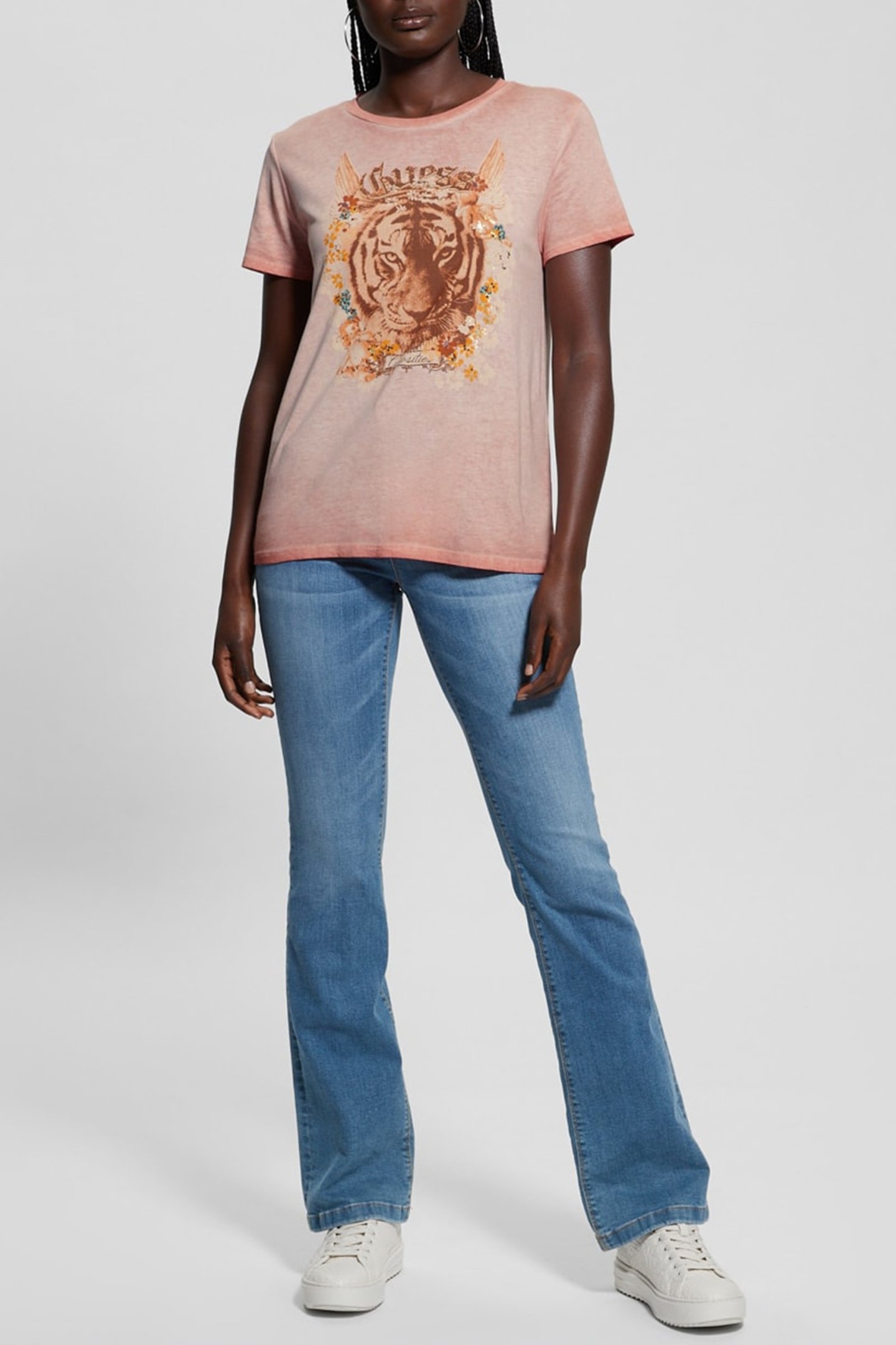 SS TIGER GOD EASY TE SATIN ROSE MULTI 3