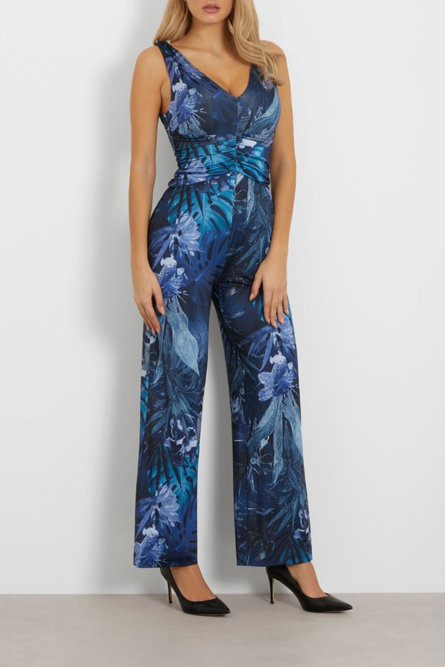 EMILY OVERALL ETCHED TROPICAL PRIN 1