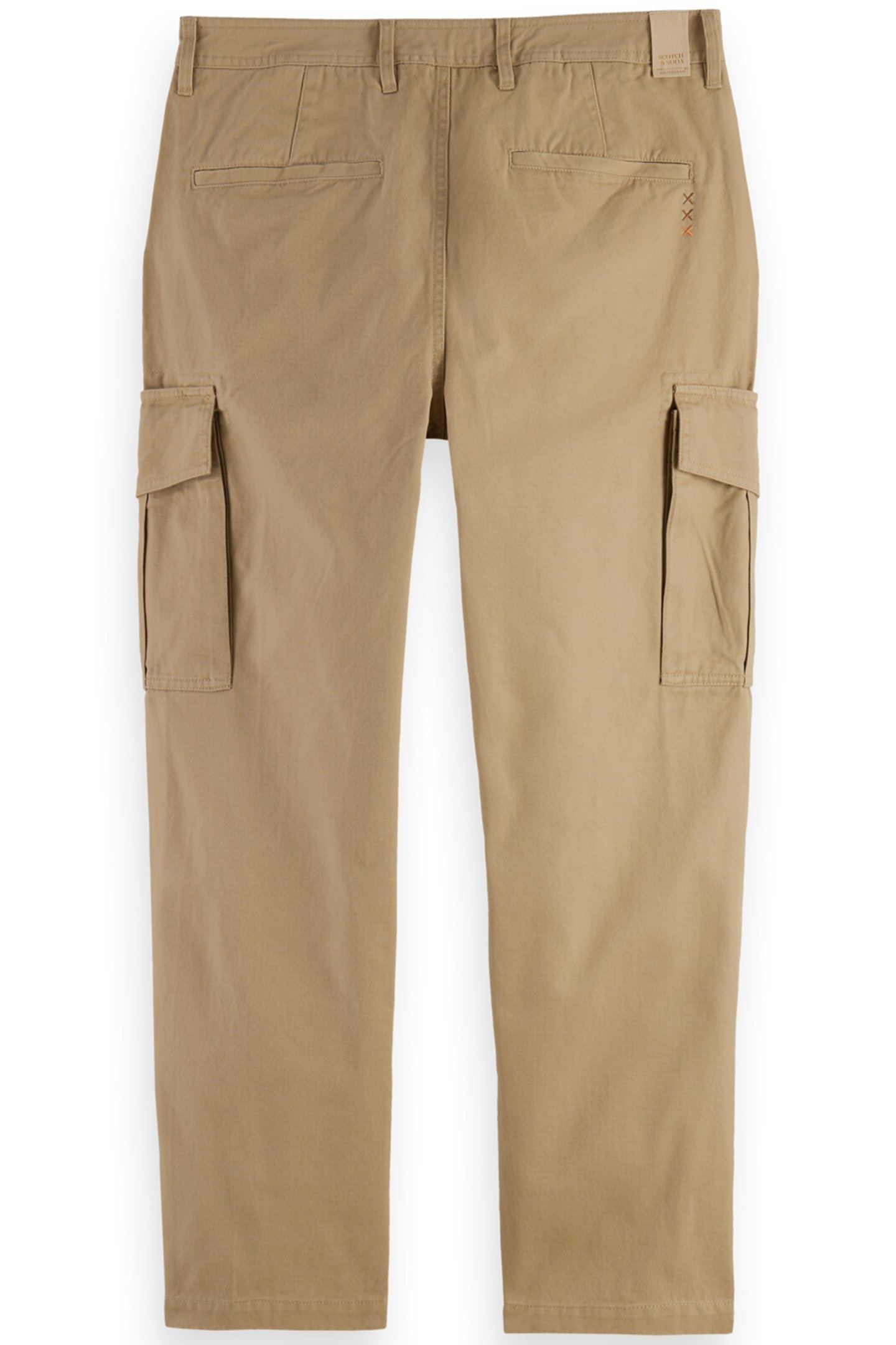 LOOSE TAPERED COTTON-TWILL CARGO PANT DESERT SAND 5