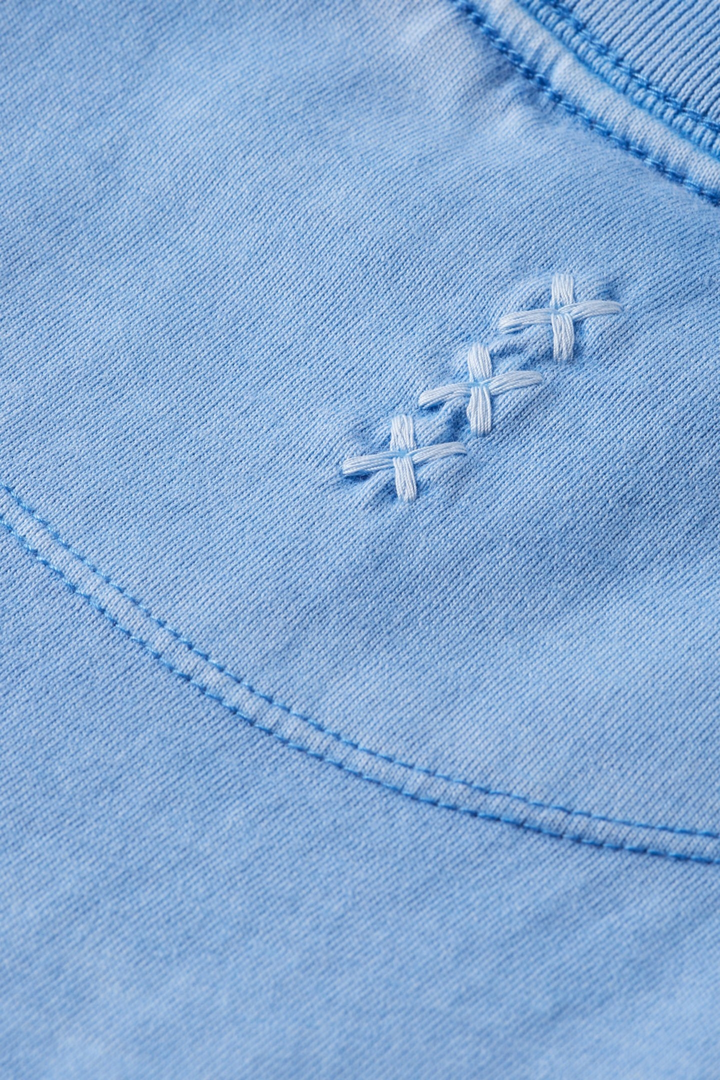 3 CROSSES PROGRAM LOOSE FIT T-SHIRT SS MYSTIC BLUE 3