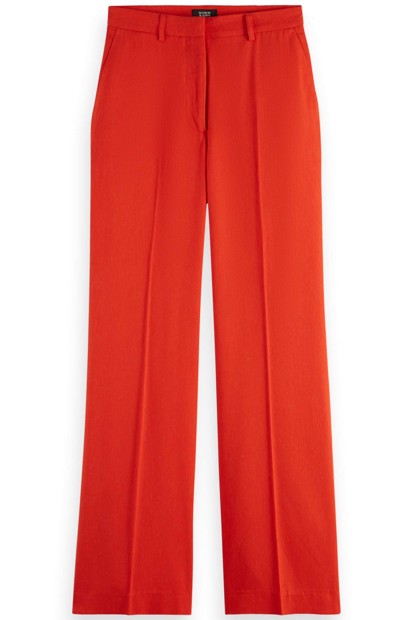 EDIE DRAPEY PANT FLAME RED 1