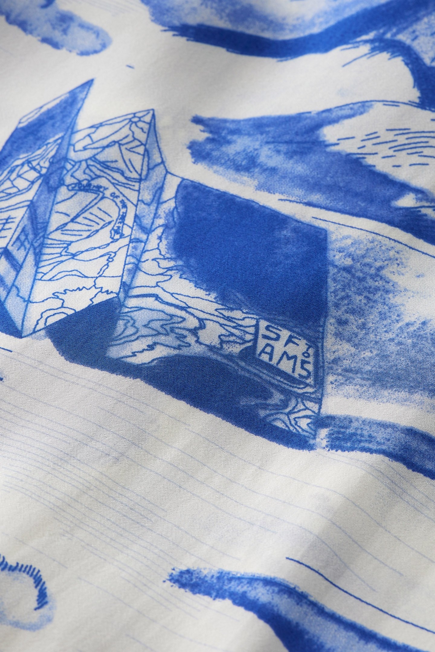 UTILITY FLUID SHIRT JOURNEY OF THE FREE MIND BLUE 8