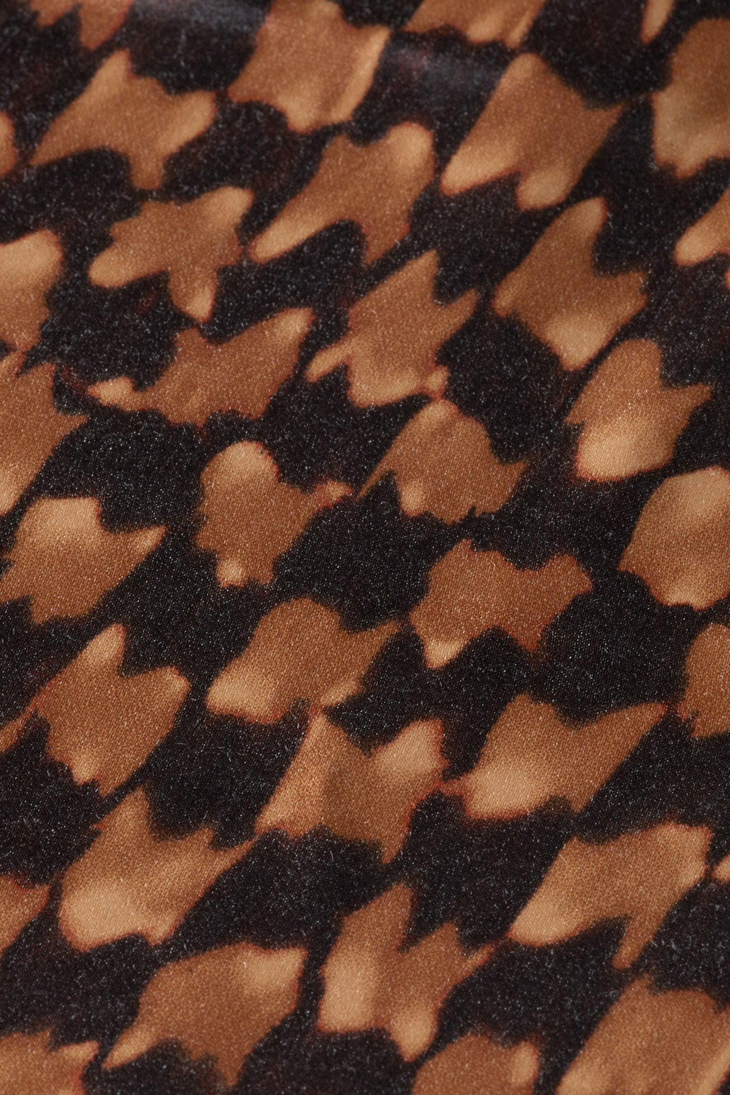 JERSEY WOVEN TANK IKAT CHECKERBOARD TOBACCO 3