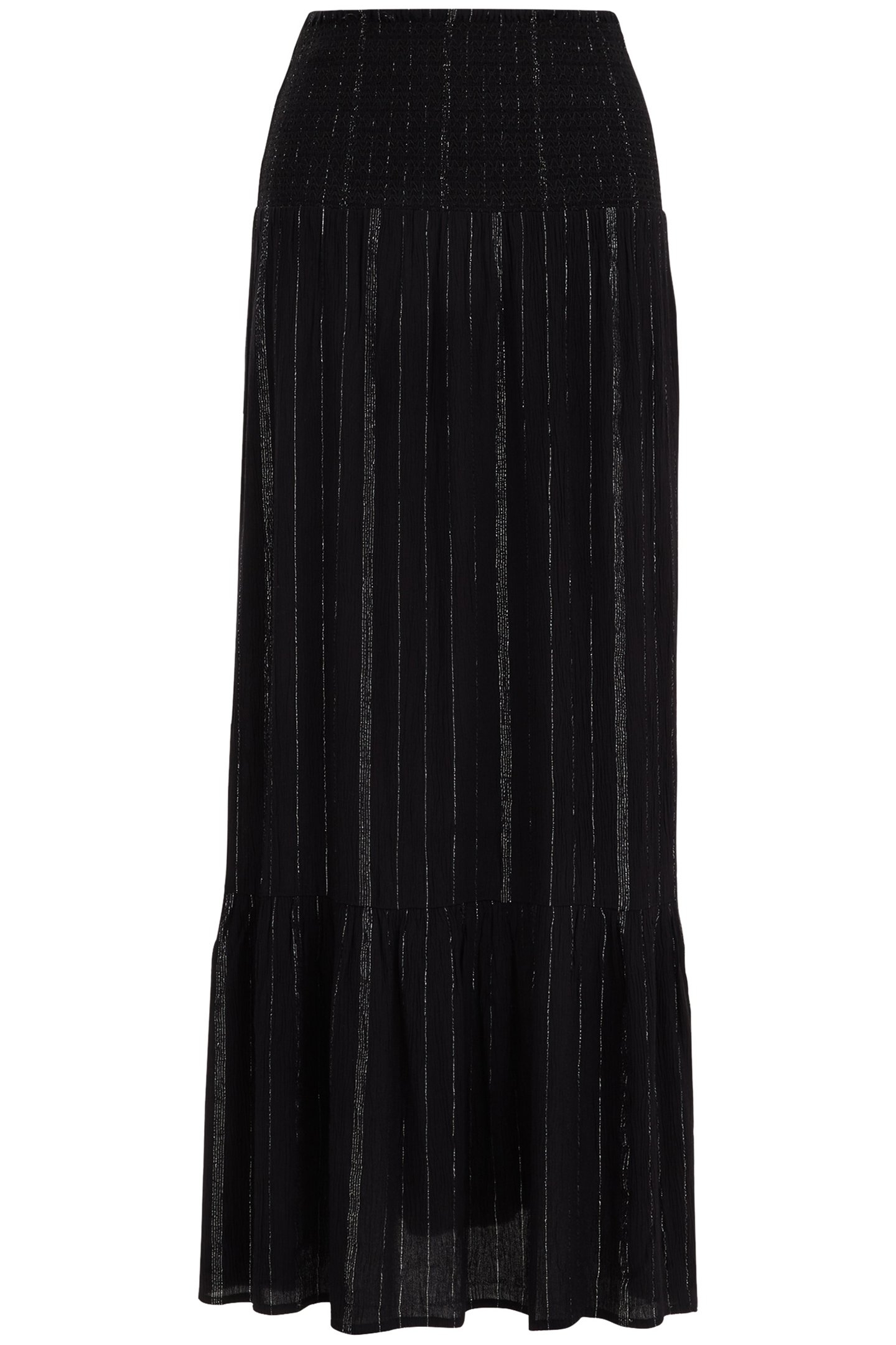SKIRT MEDIUM LENGTH BLACK 4