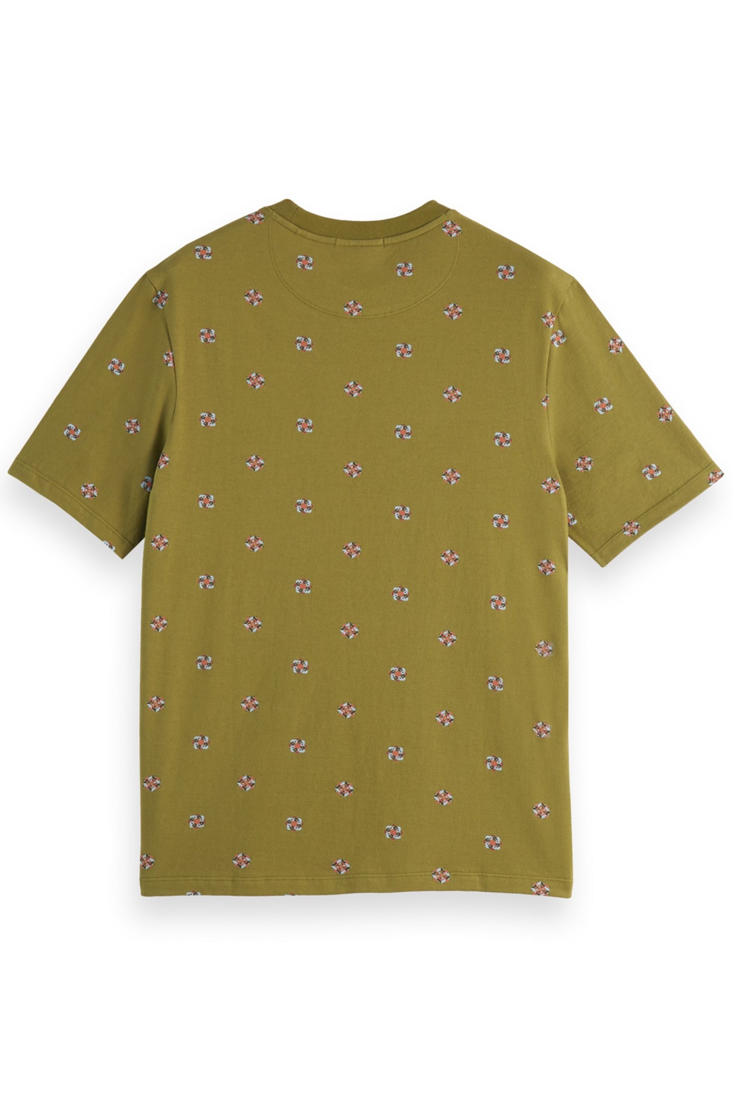 MINI ALL OVER PRINT T-SHIRT MOSS GREEN 2