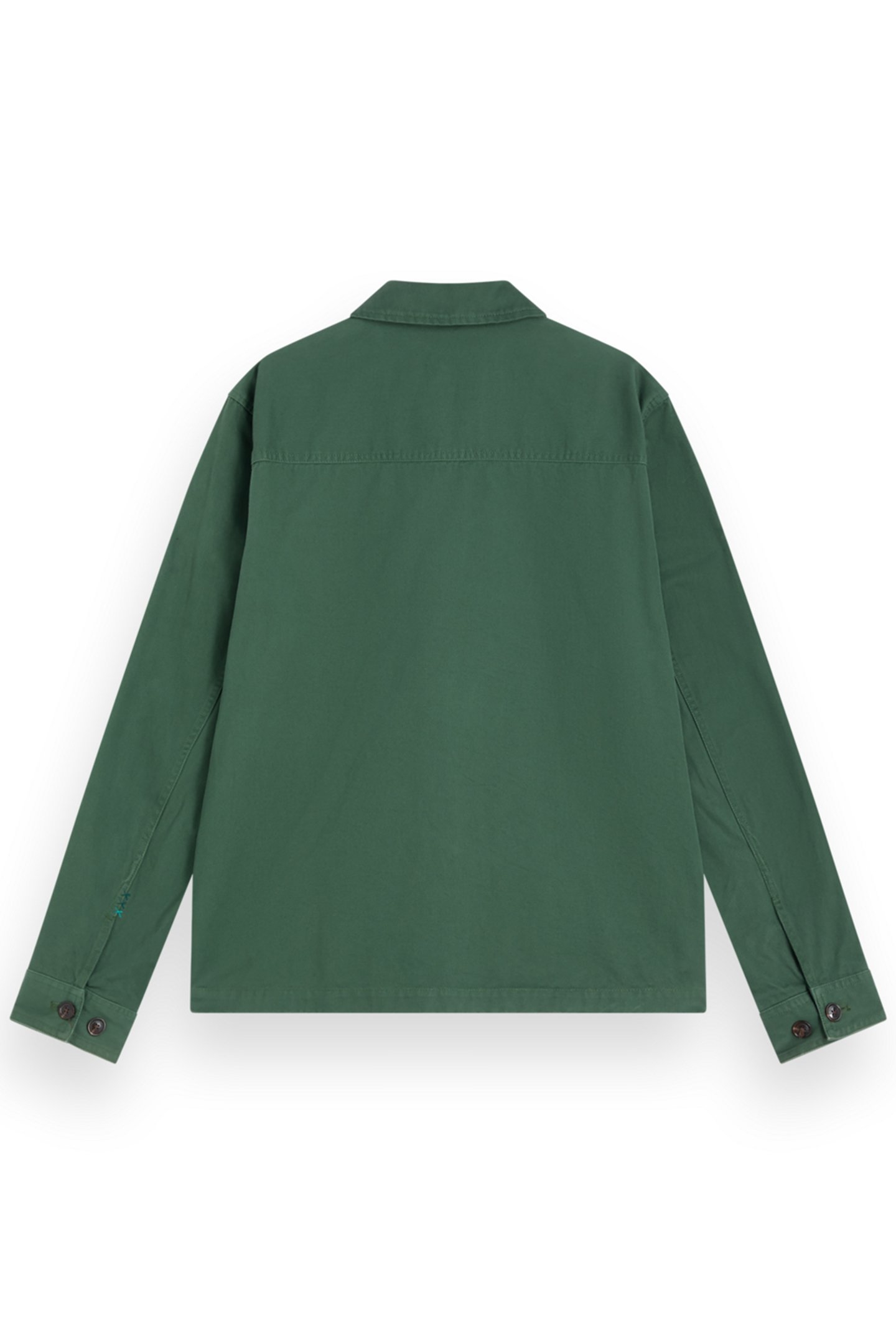 HEAVY TWILL WORKER JACKET PINE GREEN 5