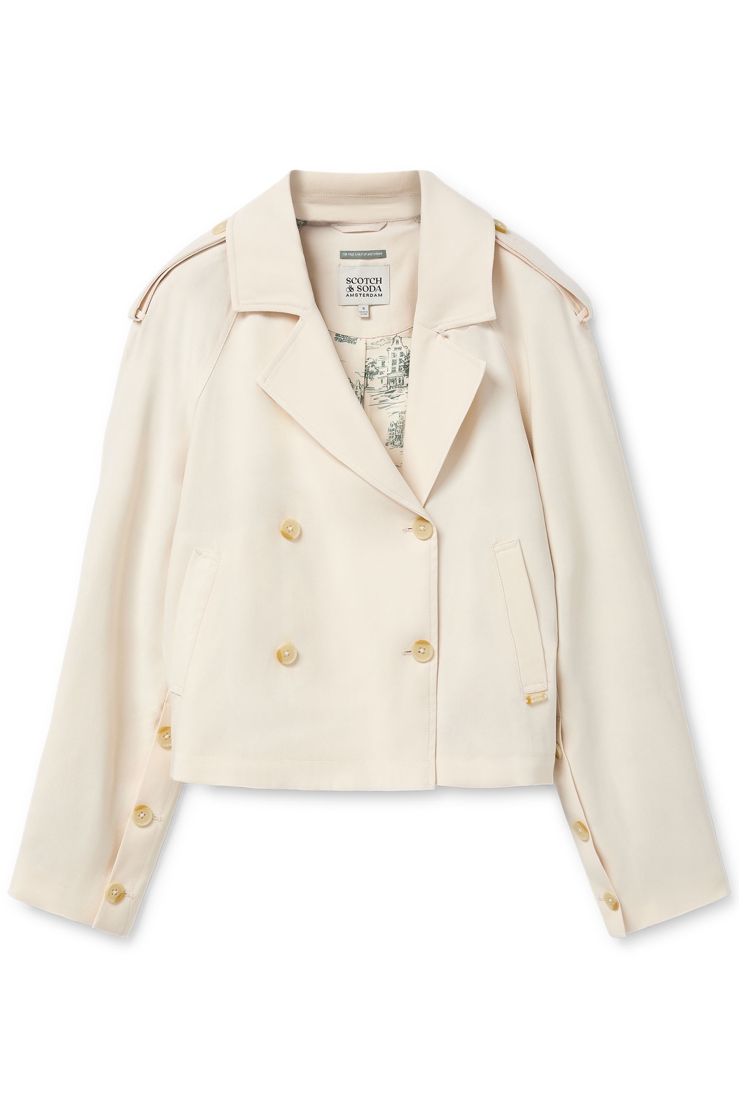 TERRY AND TWILL JACKET WHITE CAP GREY 3