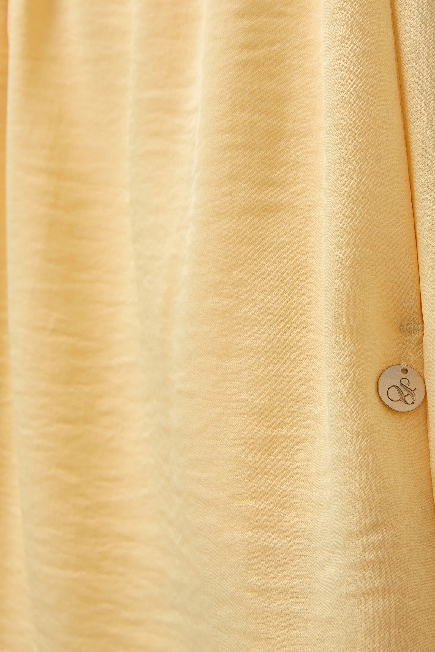 SATIN EASY DRAWSTRING SHORTS GOLDEN HAZE 6