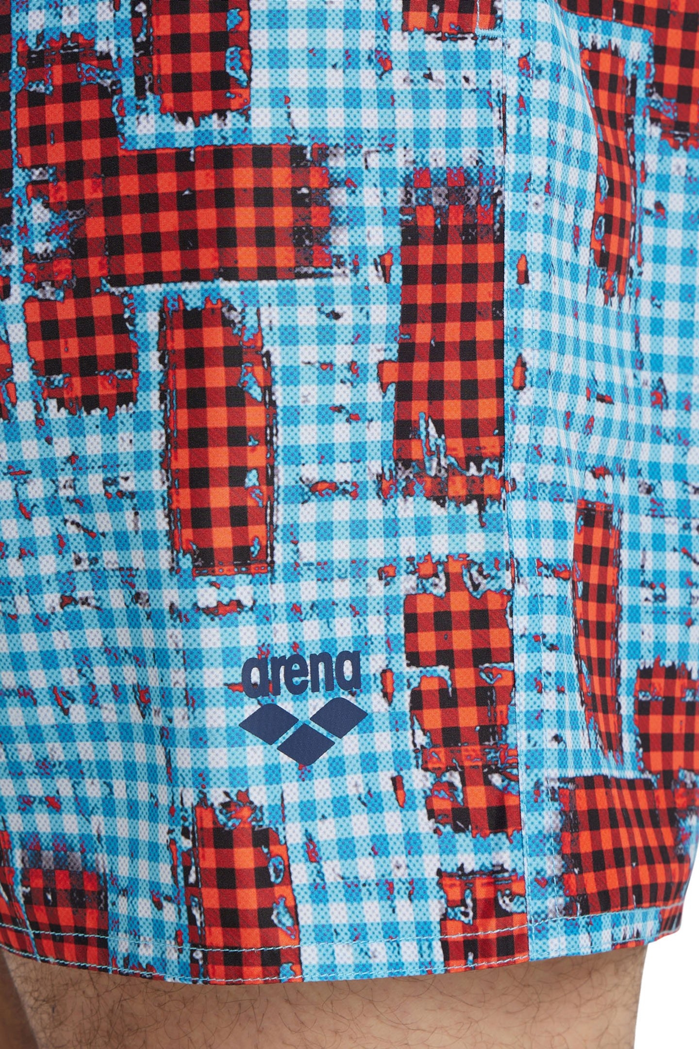 MEN'S BEACH BOXER ALLOVER RED MULTI 7