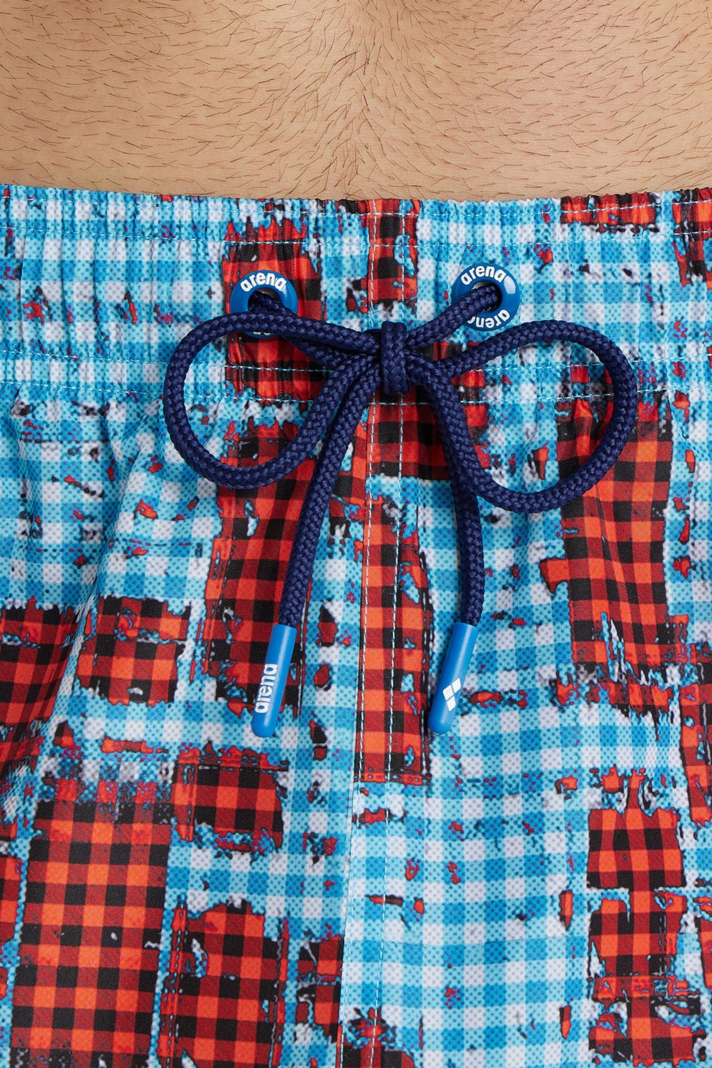 MEN'S BEACH BOXER ALLOVER RED MULTI 8