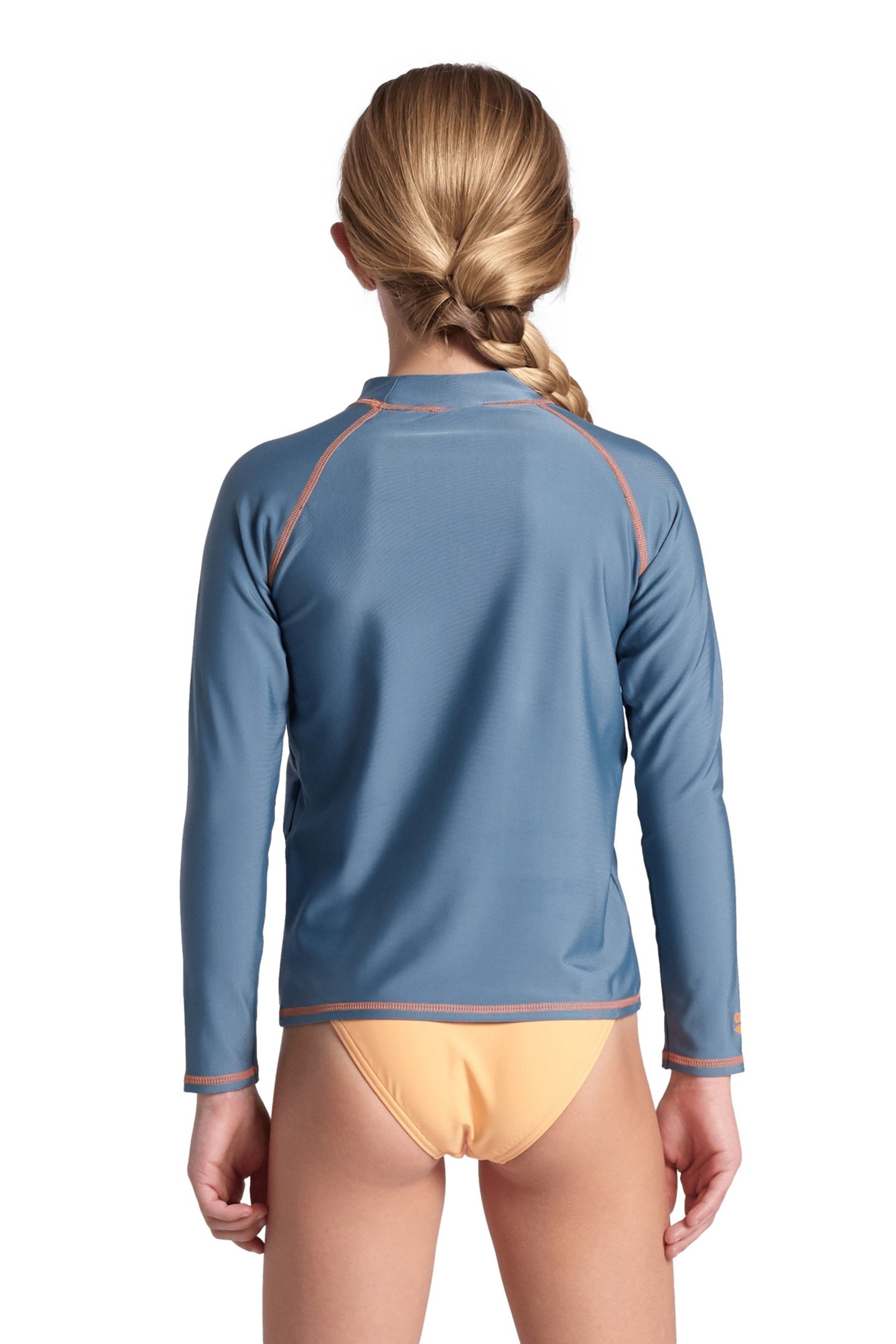 UNISEX JR ARENA RASH VEST L/S GRAPHIC STONE GREY-NESPOLA 6