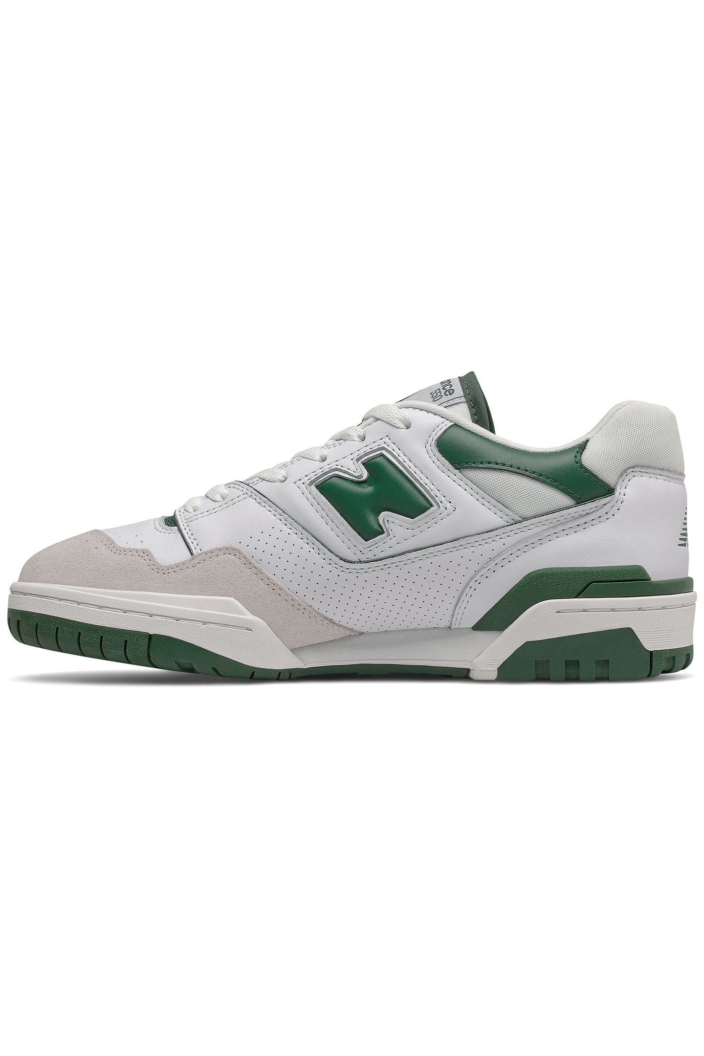 BB550WT1 SNEAKERS IN WHITE & GREEN 5