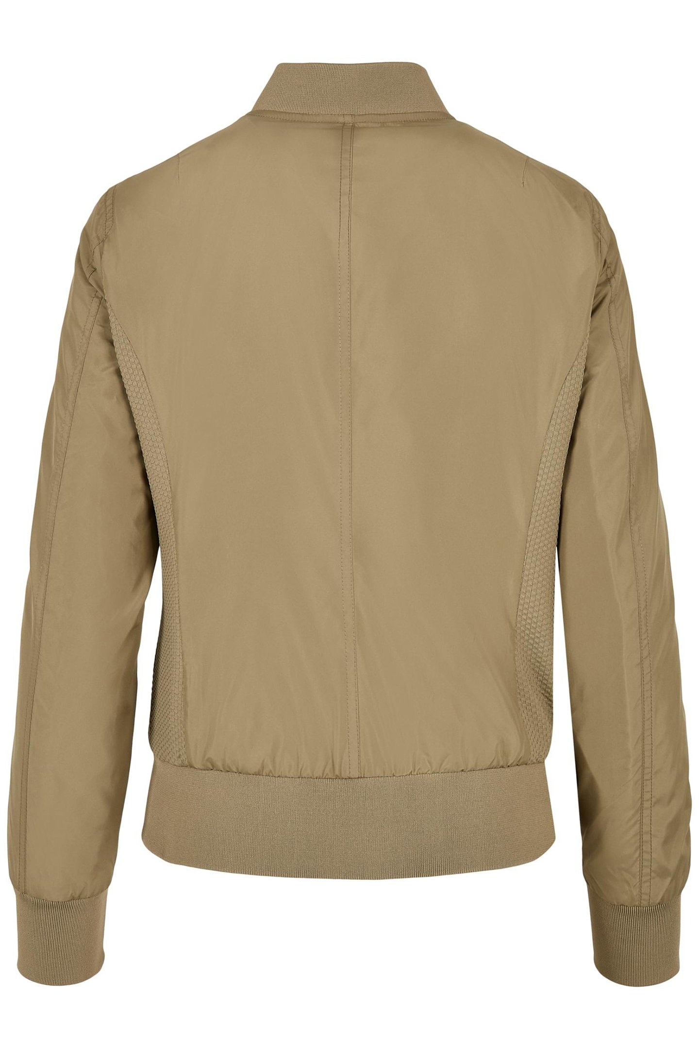 LADIES LIGHT BOMBER JACKET KHAKI 2
