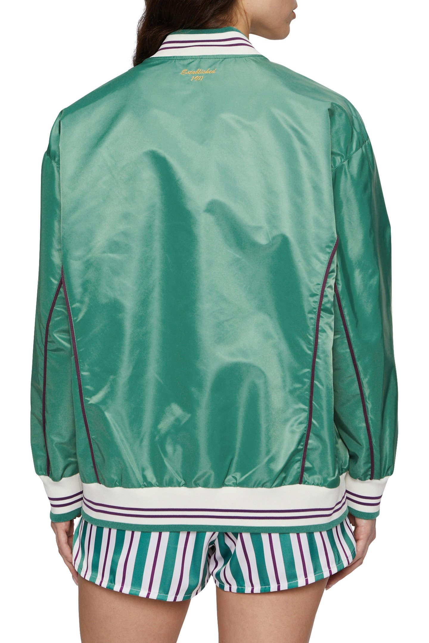 LEME OVERSIZED BASEBALL JACKET FIR 2