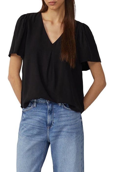 S.OLIVER-QS BLOUSES BLACK 1