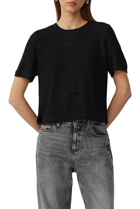 S.OLIVER-QS PULLOVER BLACK 1