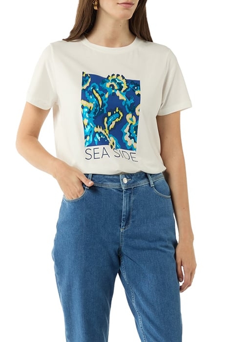 COMMA T-SHIRTS WHITE 1