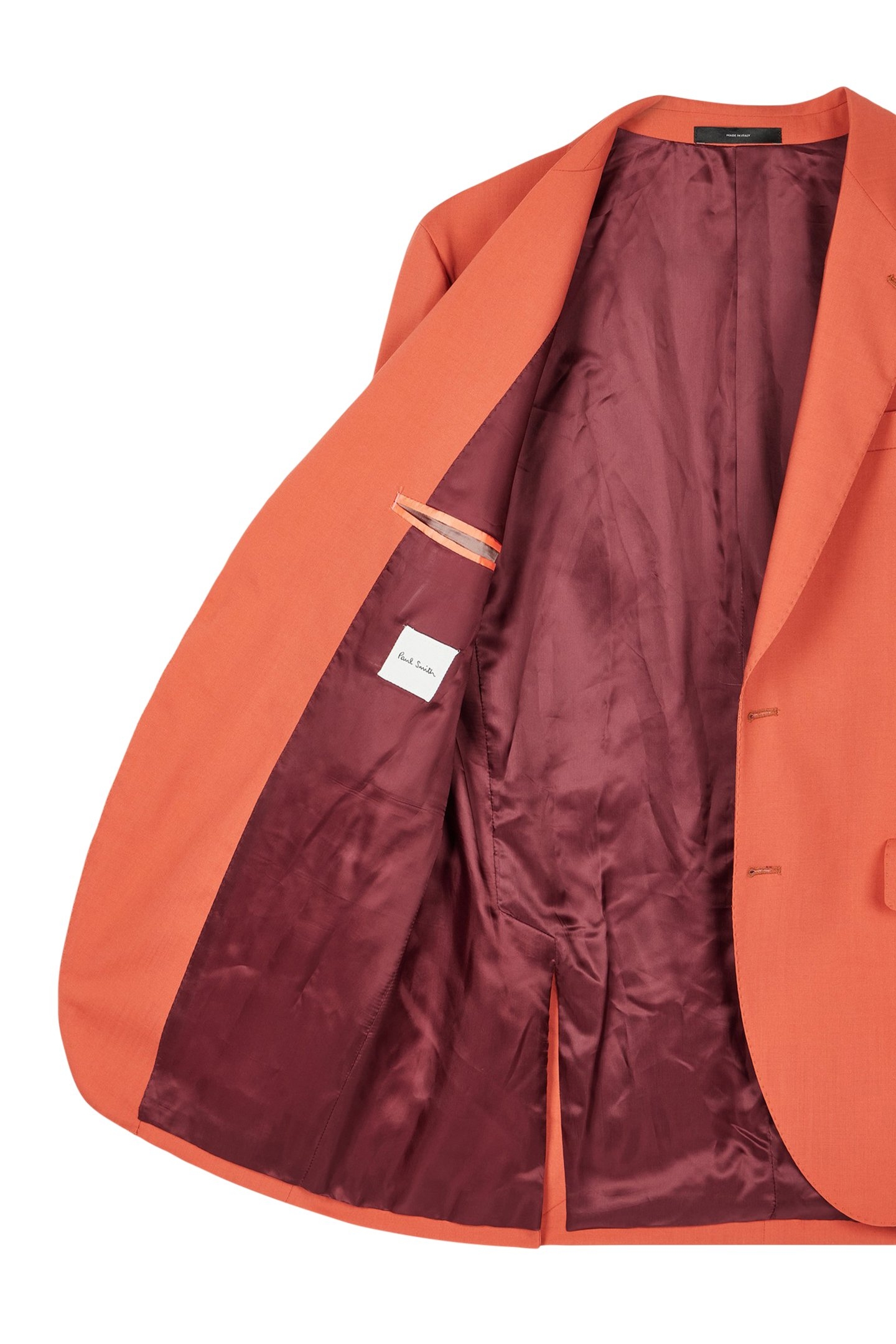 2 BUTTON JACKET CORAL RED 5