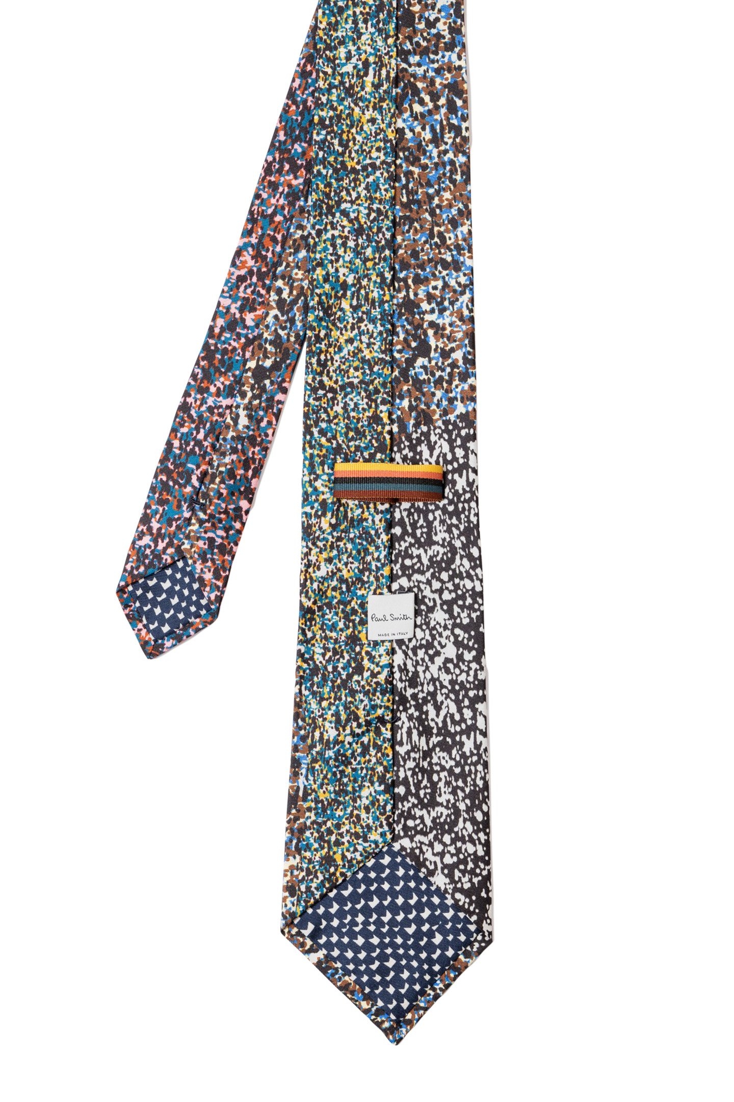 MEN TIE DIGITAL BOUCLE BLACK 2