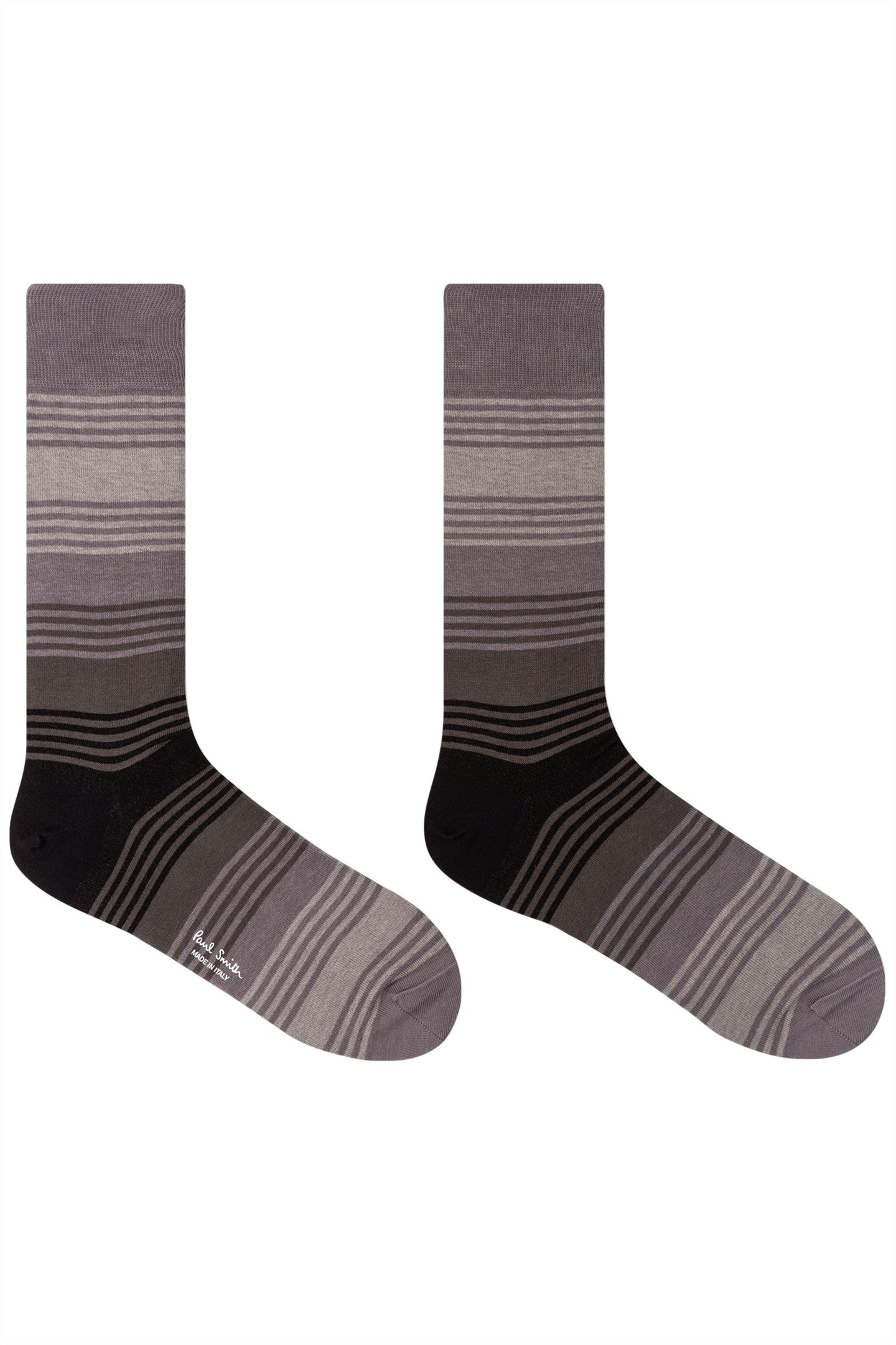 MEN SOCK BARUCH STRIPE BLACK 2