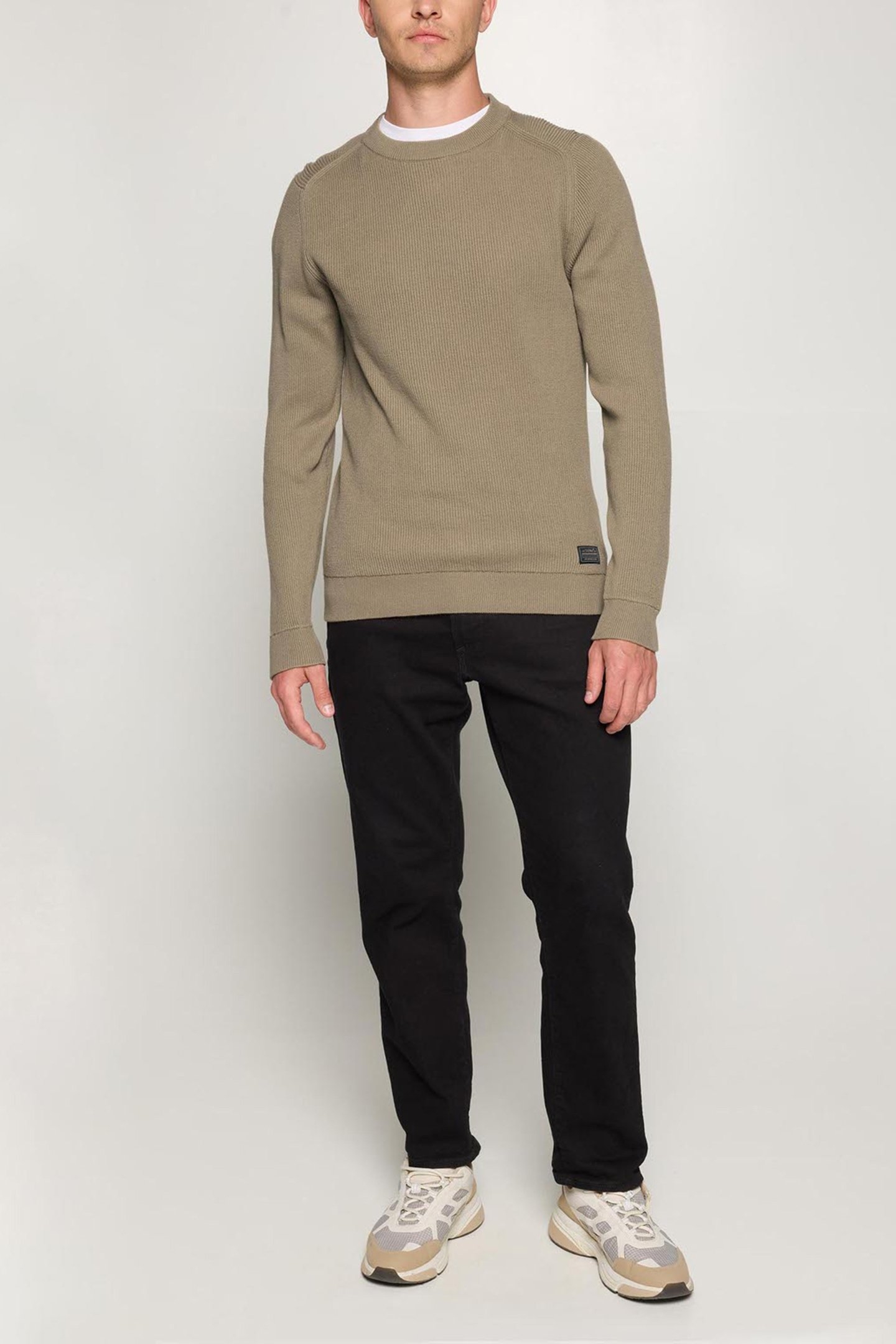 NORMANSI CREW LIGHT RIB DRY TEAK 3