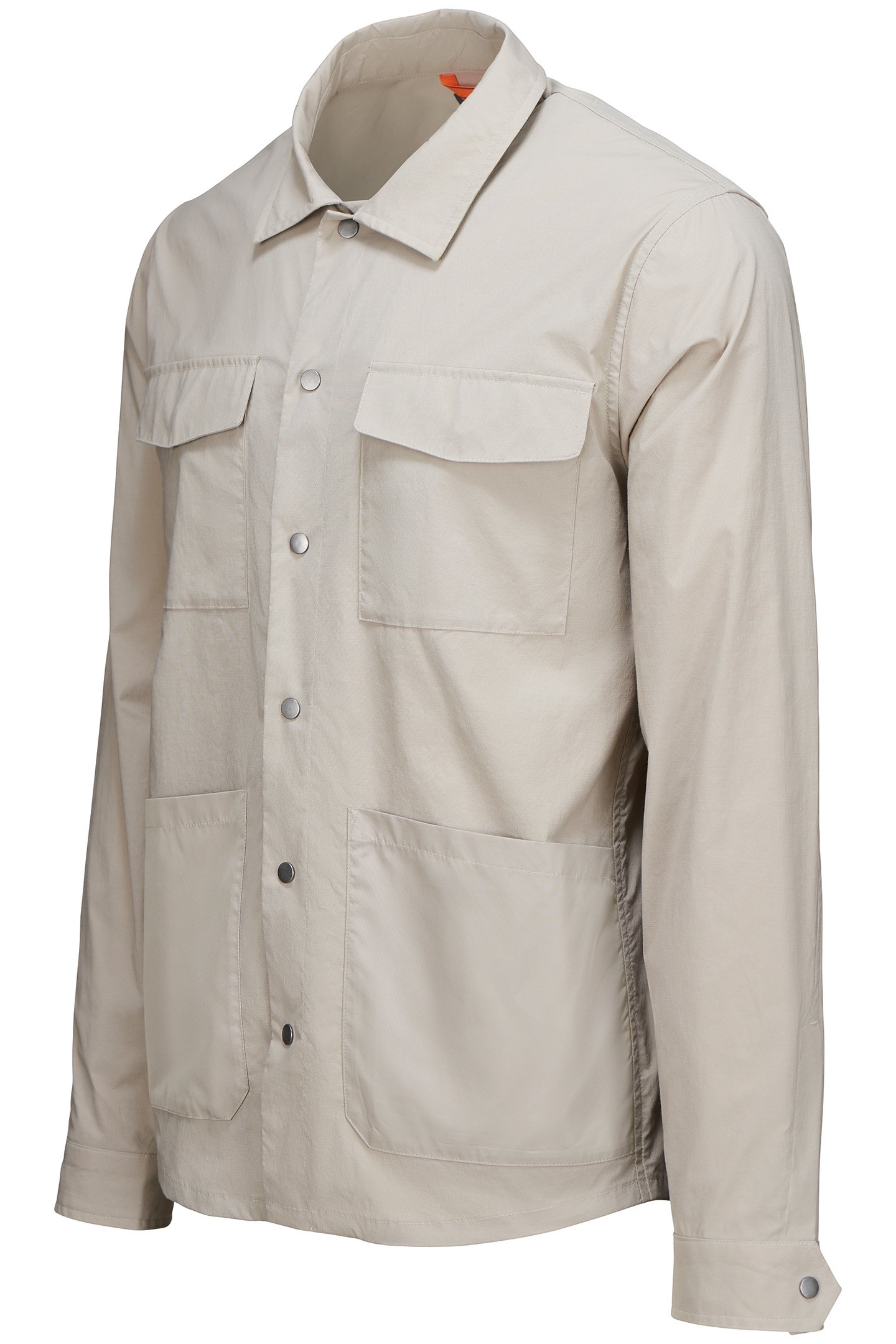 SHIRT JACKET CONCRETE BEIGE 4
