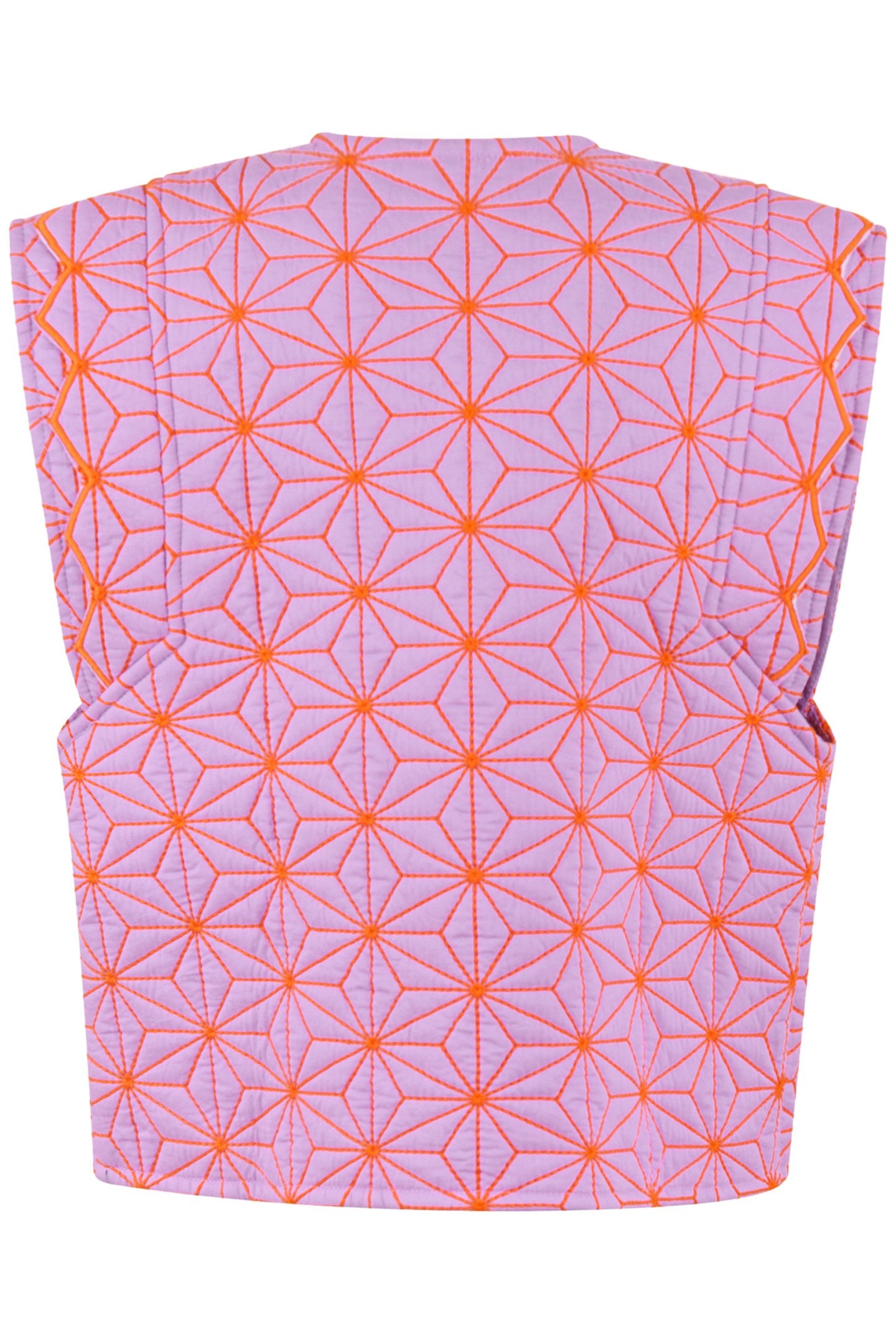 GAA-SBSTITCHED GILET LIGHTPURPLE 5