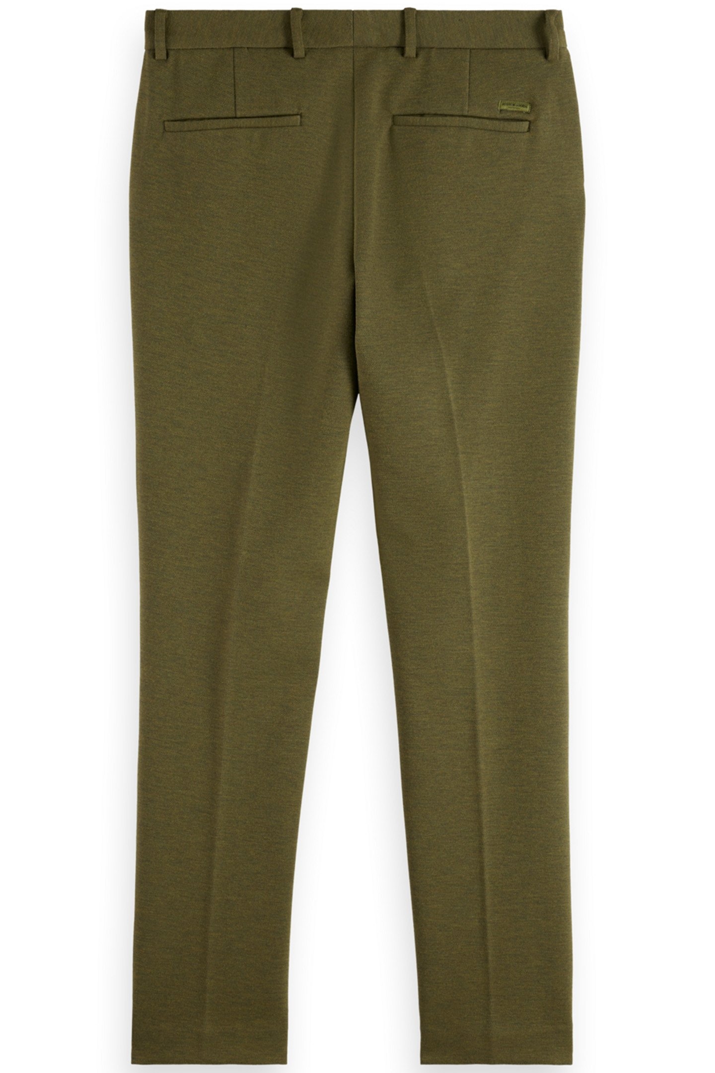 MOTT - KNITTED SLIM FIT CHINO MOSS GREEN MELANGE 5